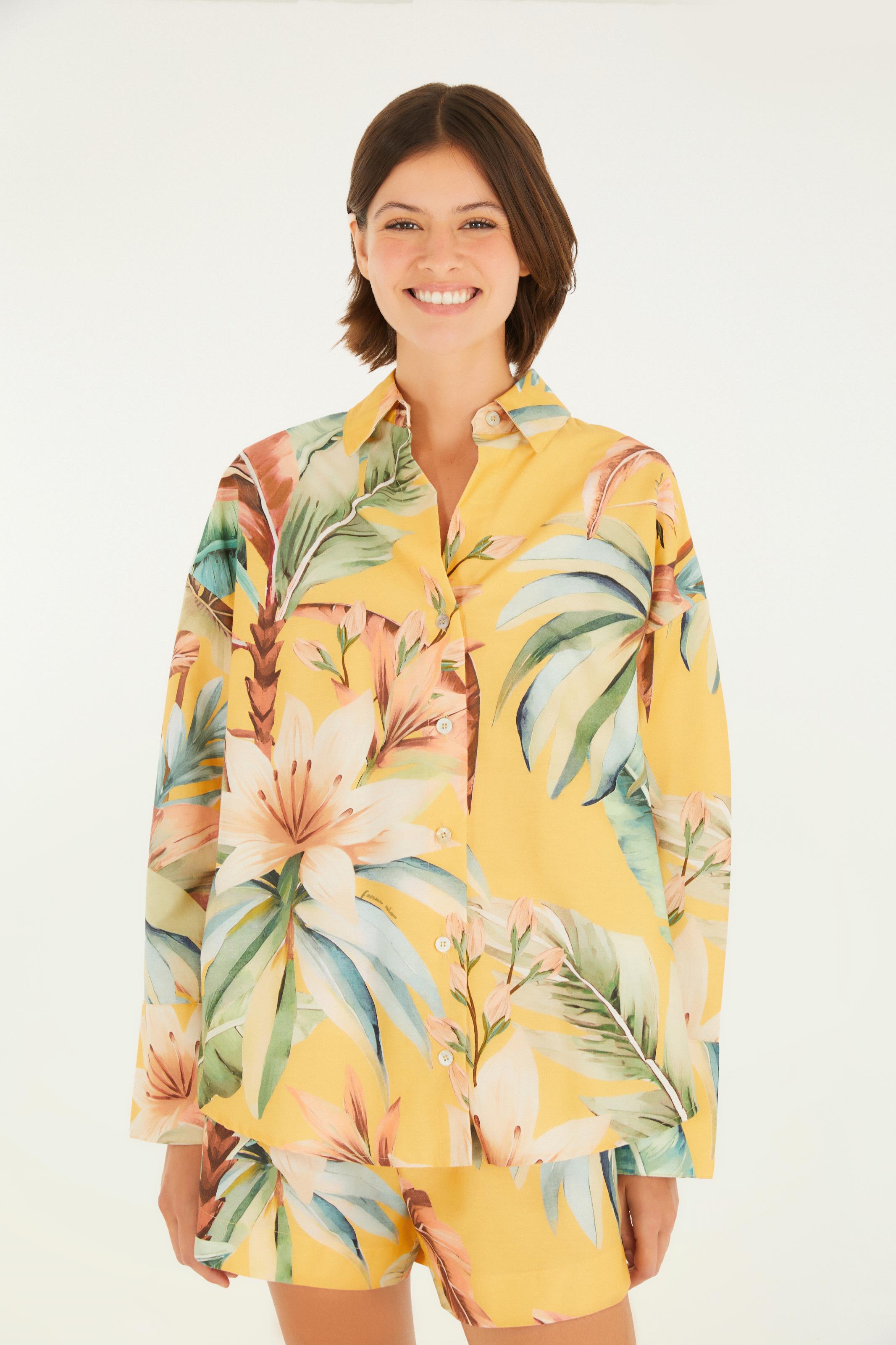 Camisa Estampada Tropicália