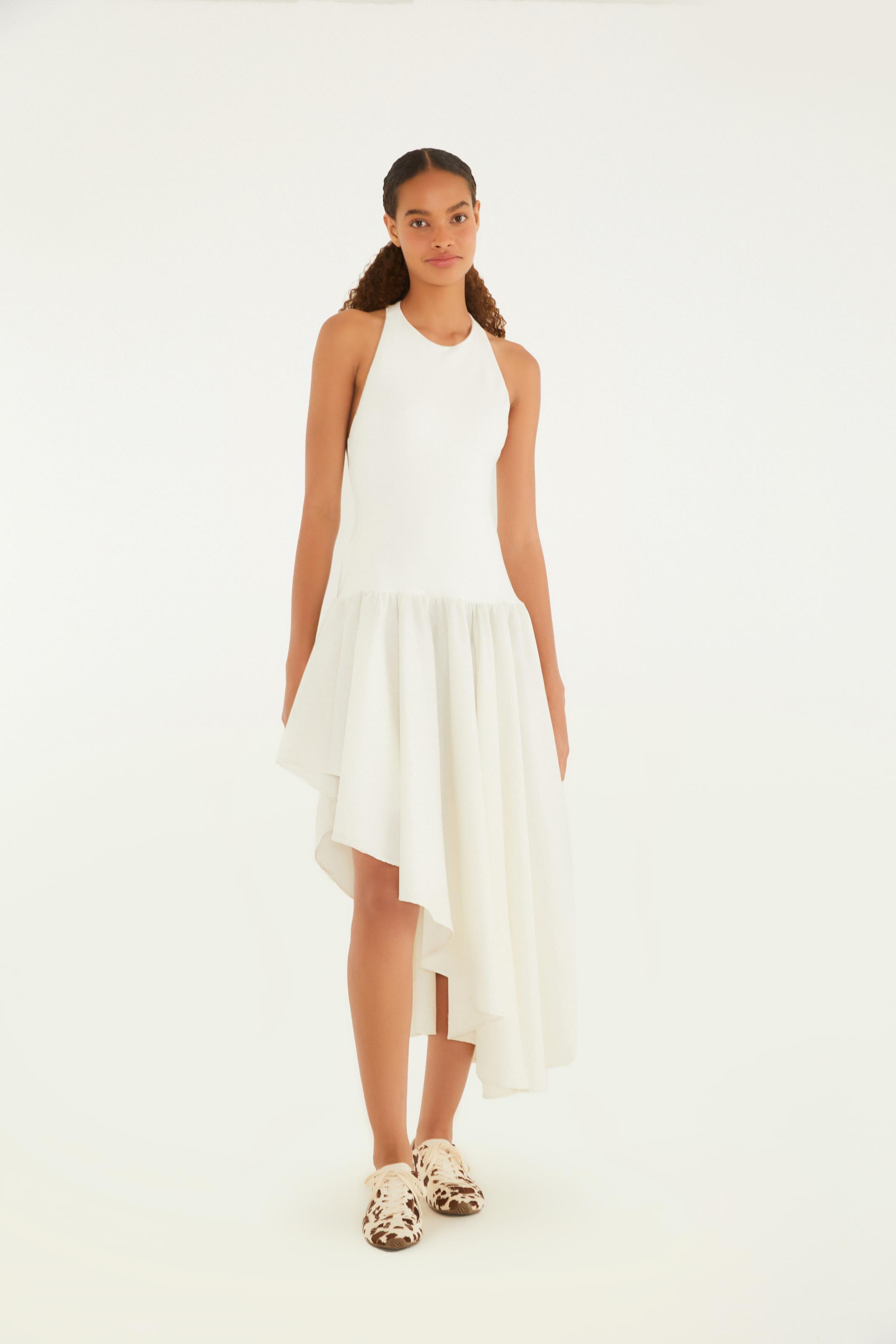 Vestido Cropped Mullet