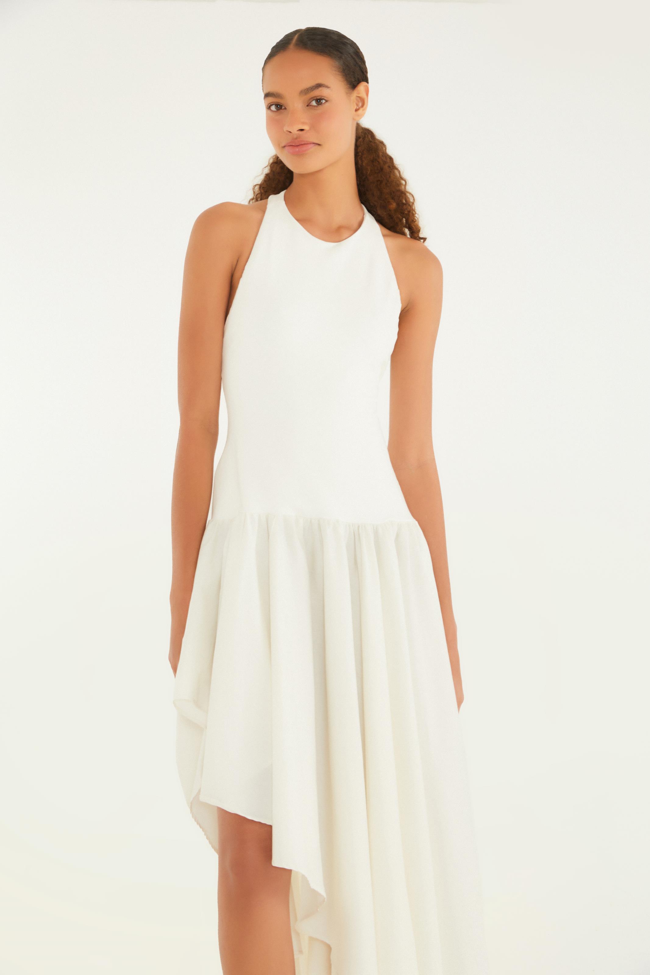 Vestido Cropped Mullet