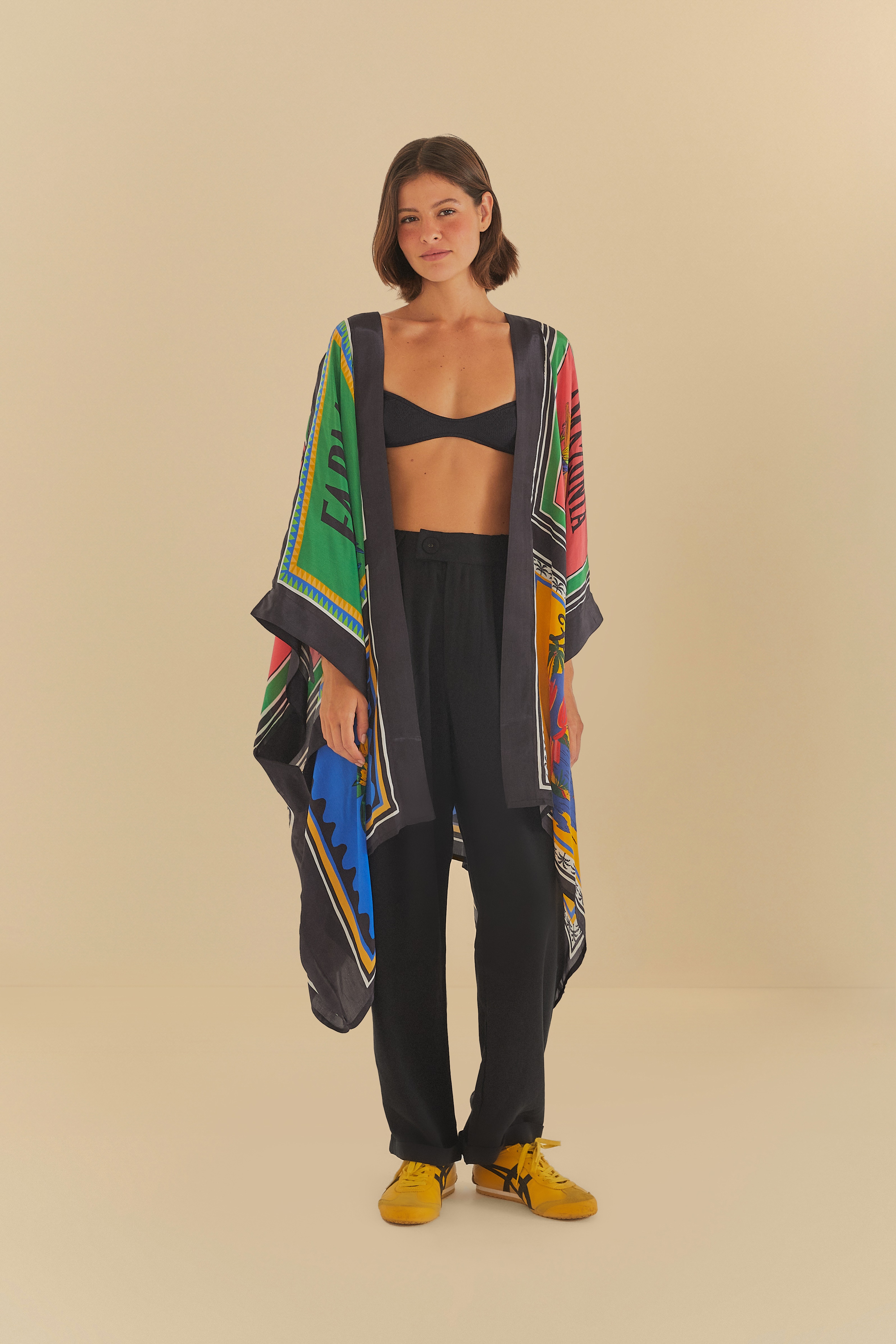 Kimono Estampado Nosso Lenço
