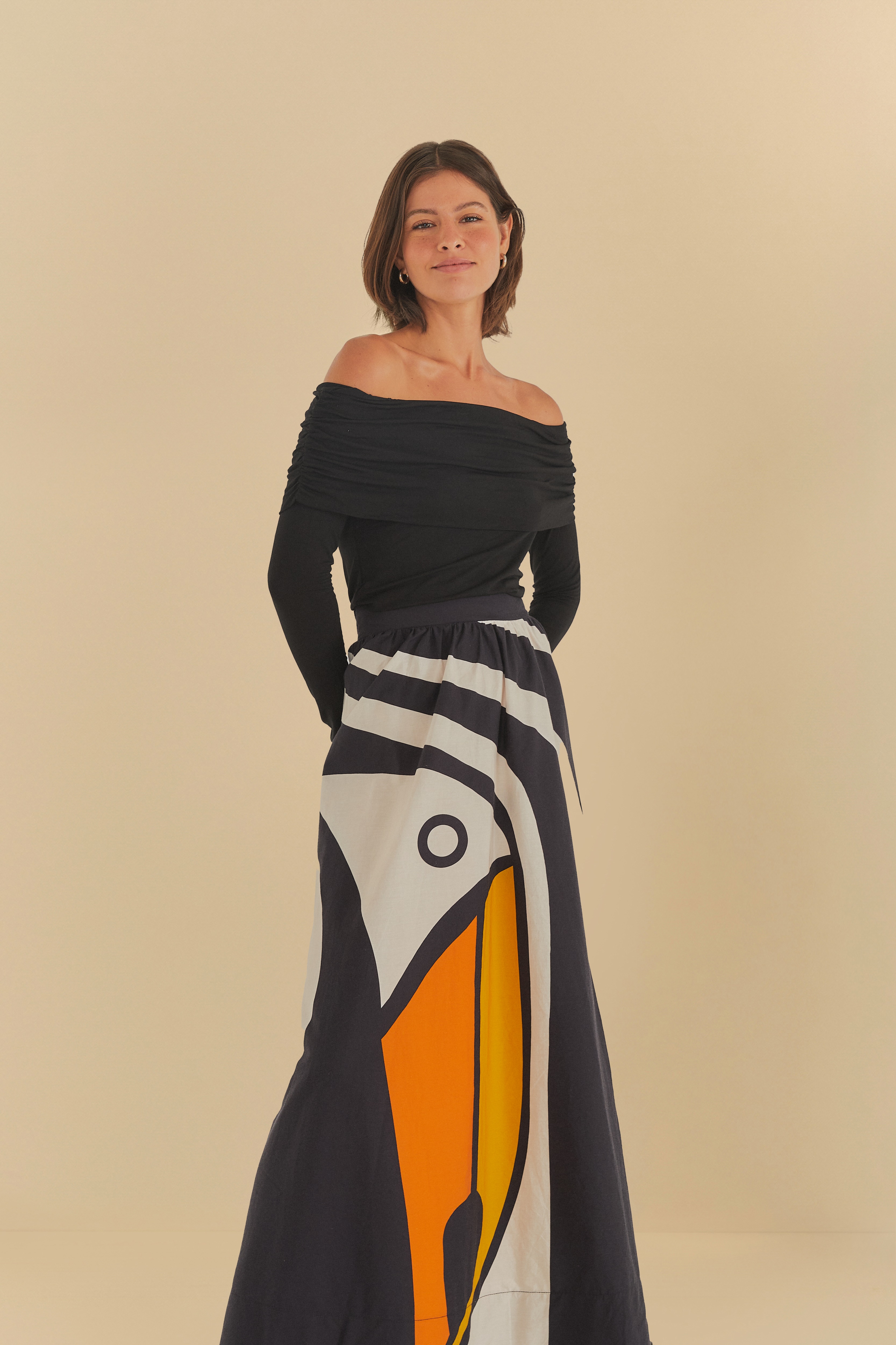 Saia Estampada Copatucano