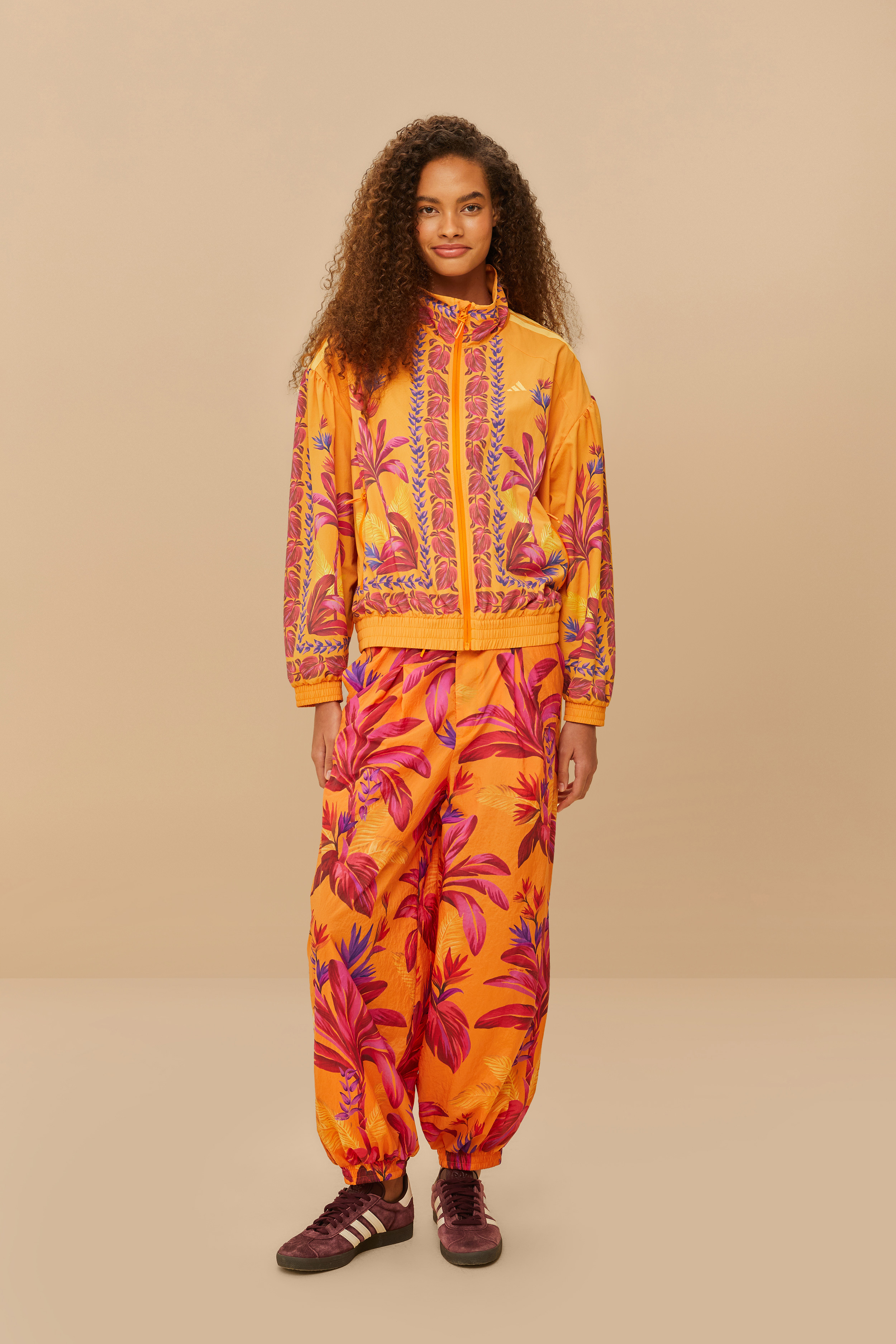 Jaqueta Adidas Tropical Breeze Laranja
