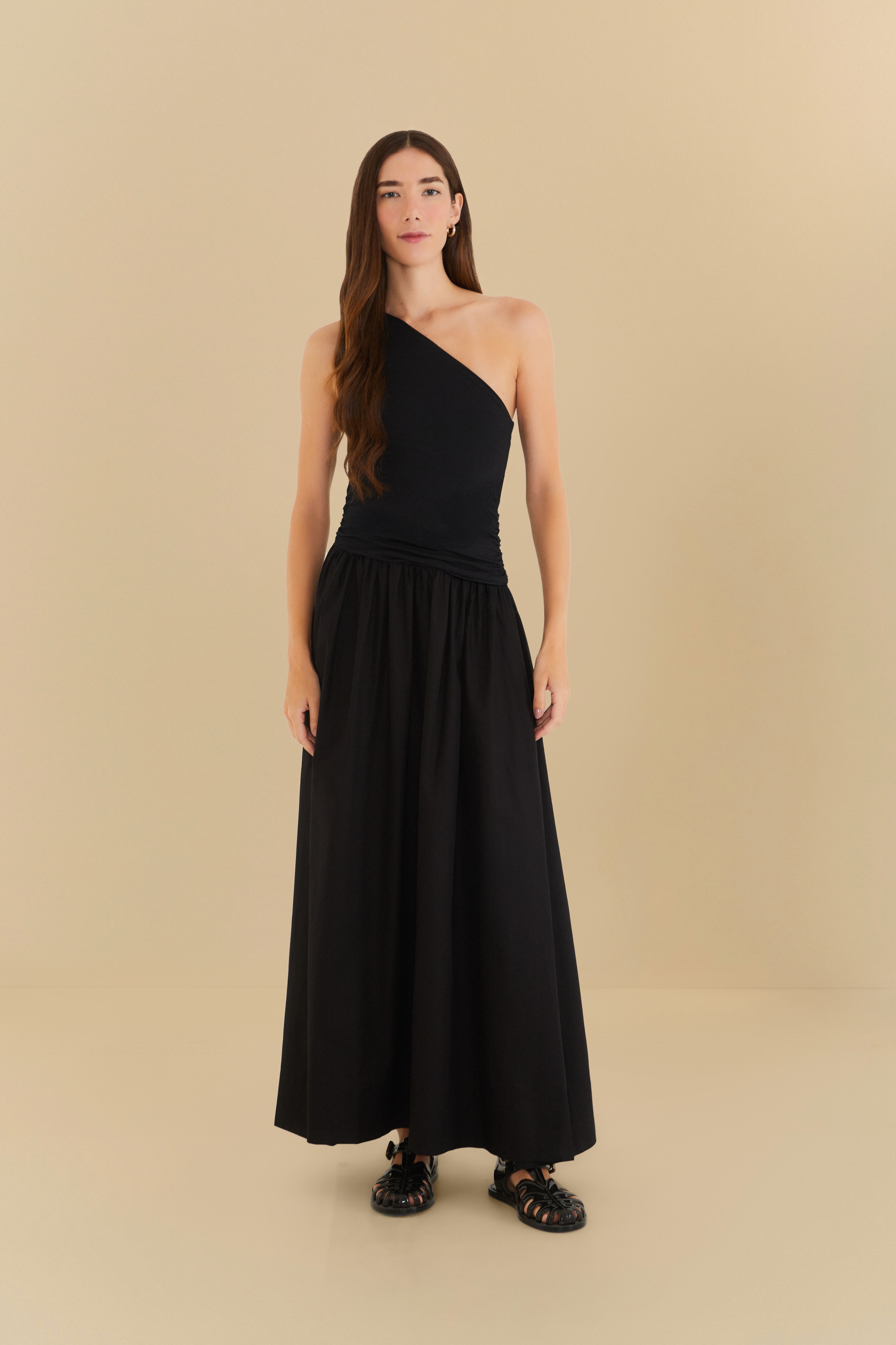 Vestido Ombro Só Saia Godê