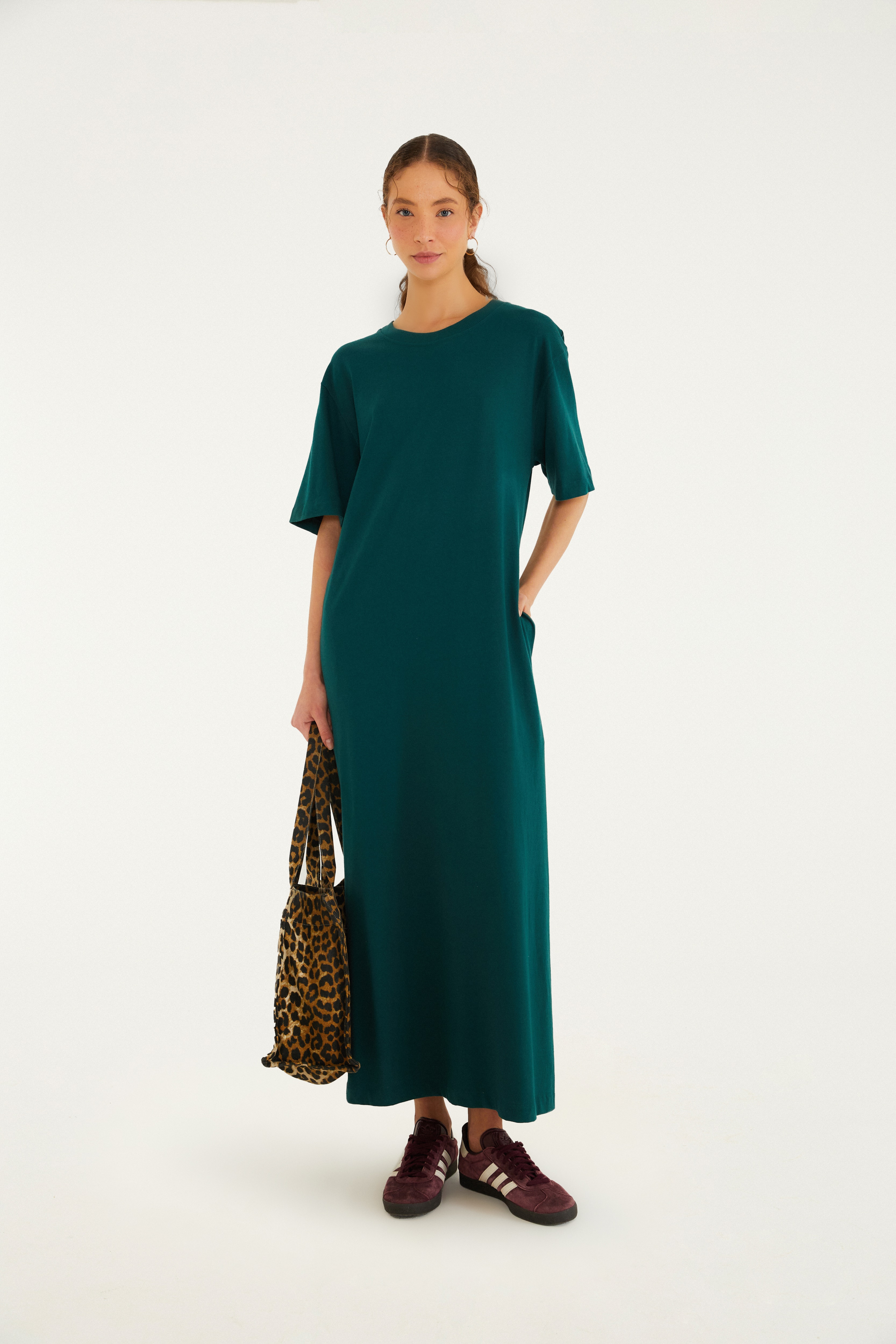 Vestido T-Shirt Fenda
