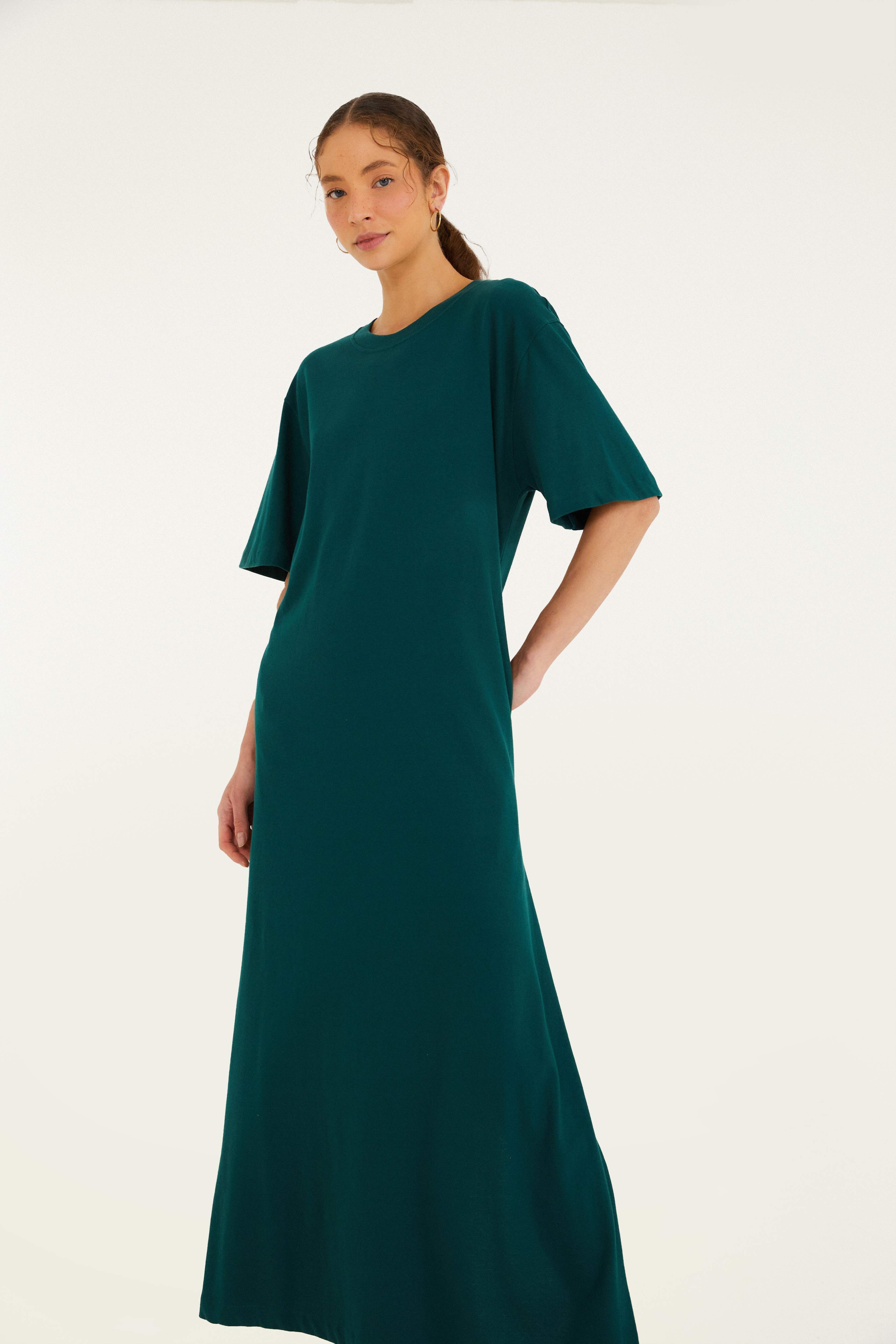 Vestido T-Shirt Fenda