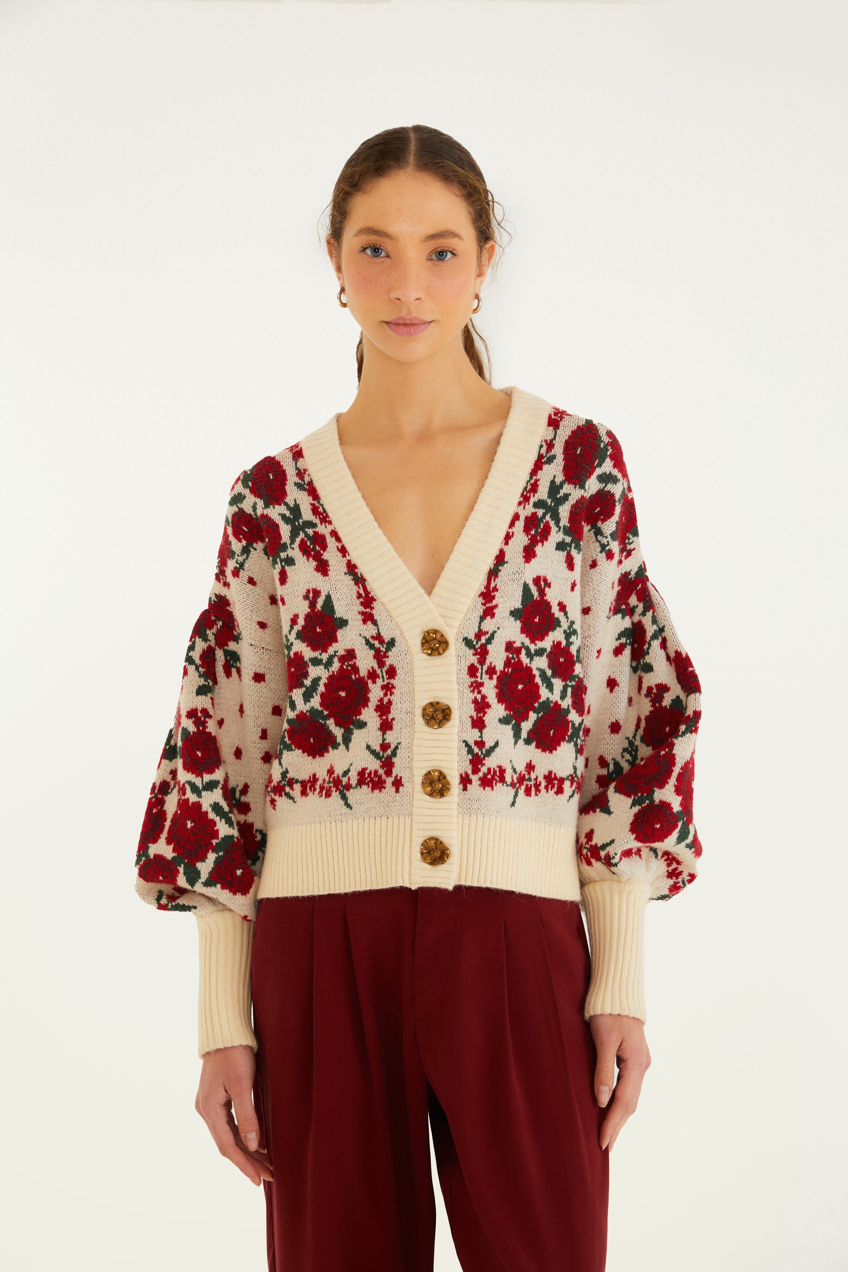 Cardigan Curto Rosália