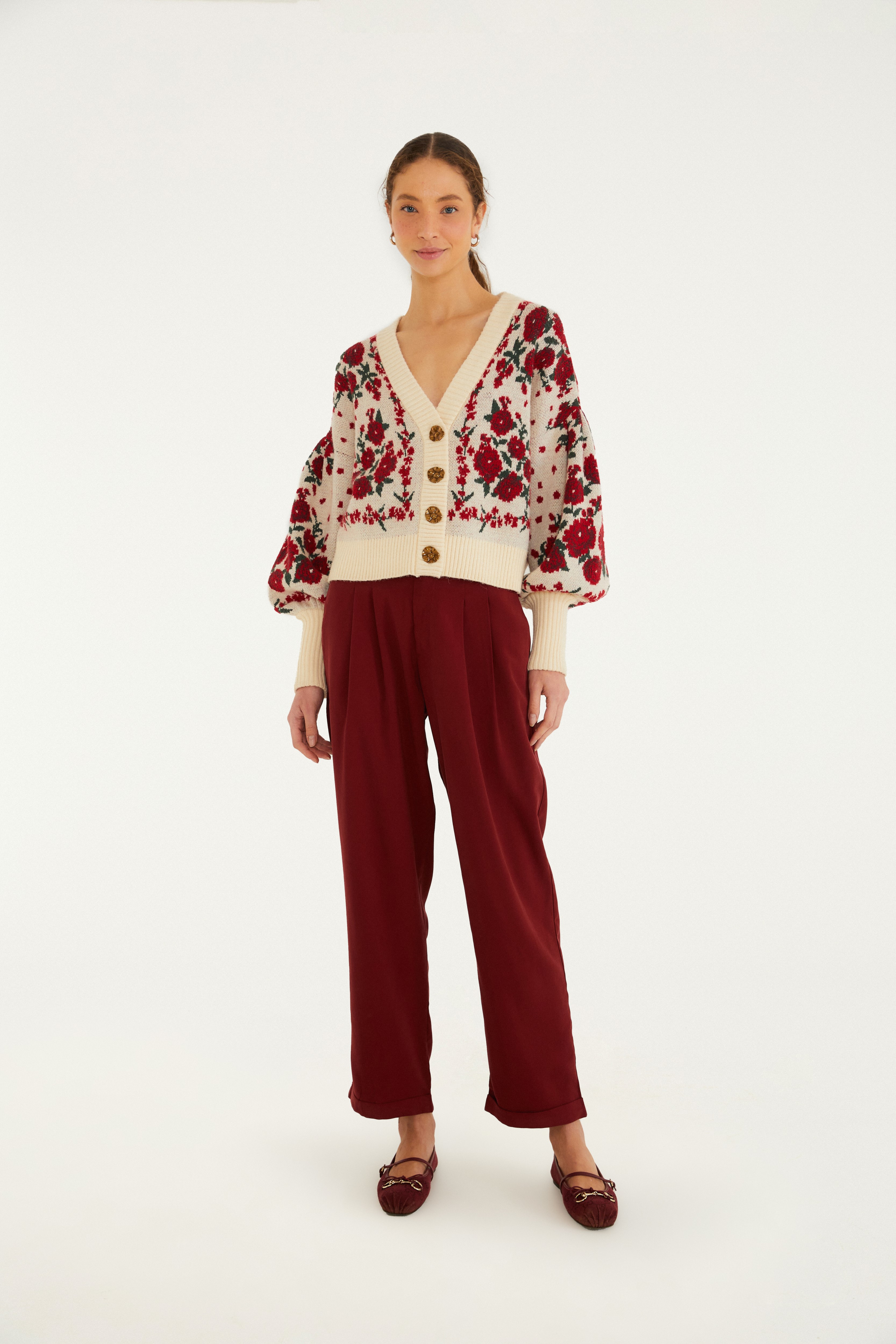 Cardigan Curto Rosália