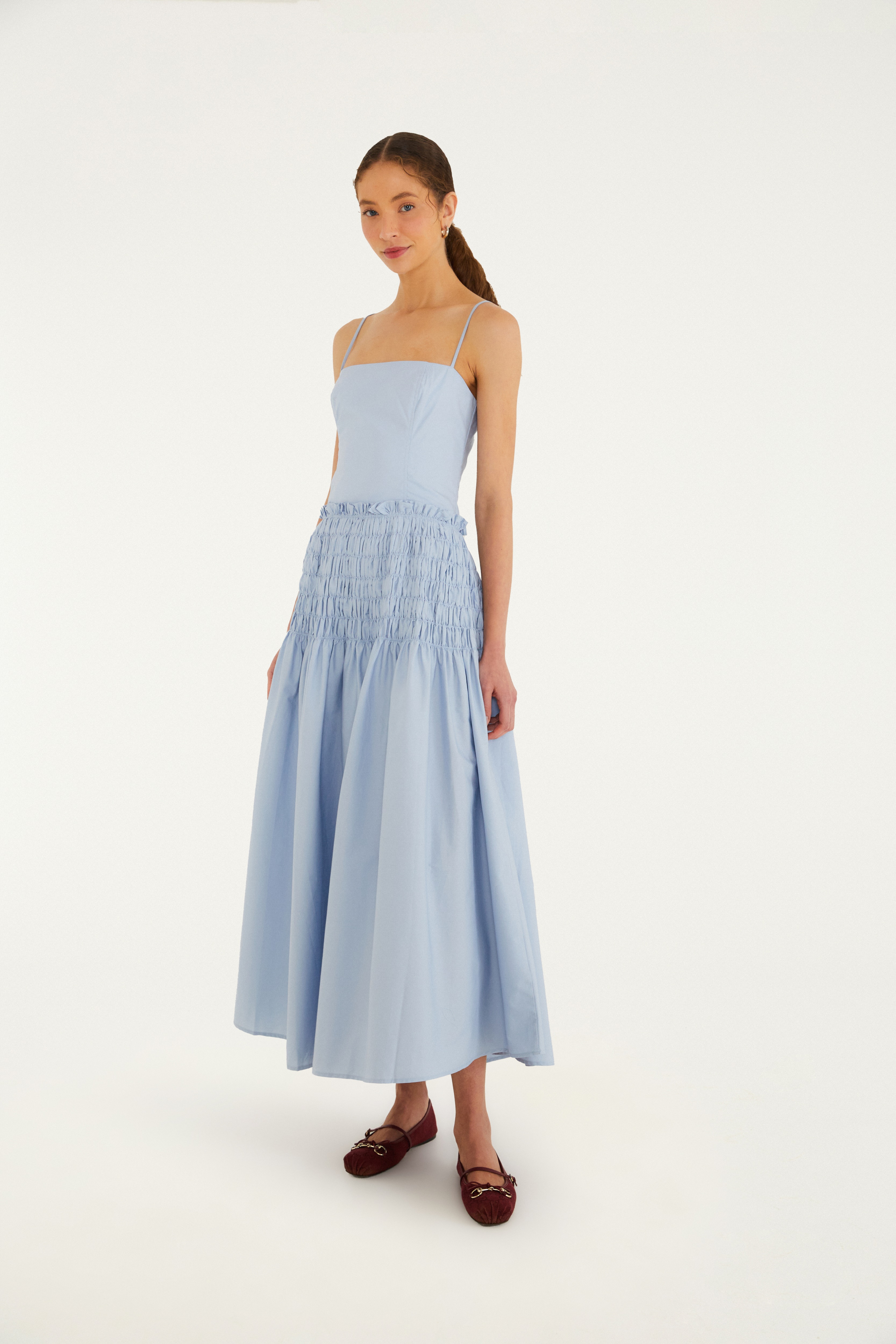 Vestido Lastex Longo