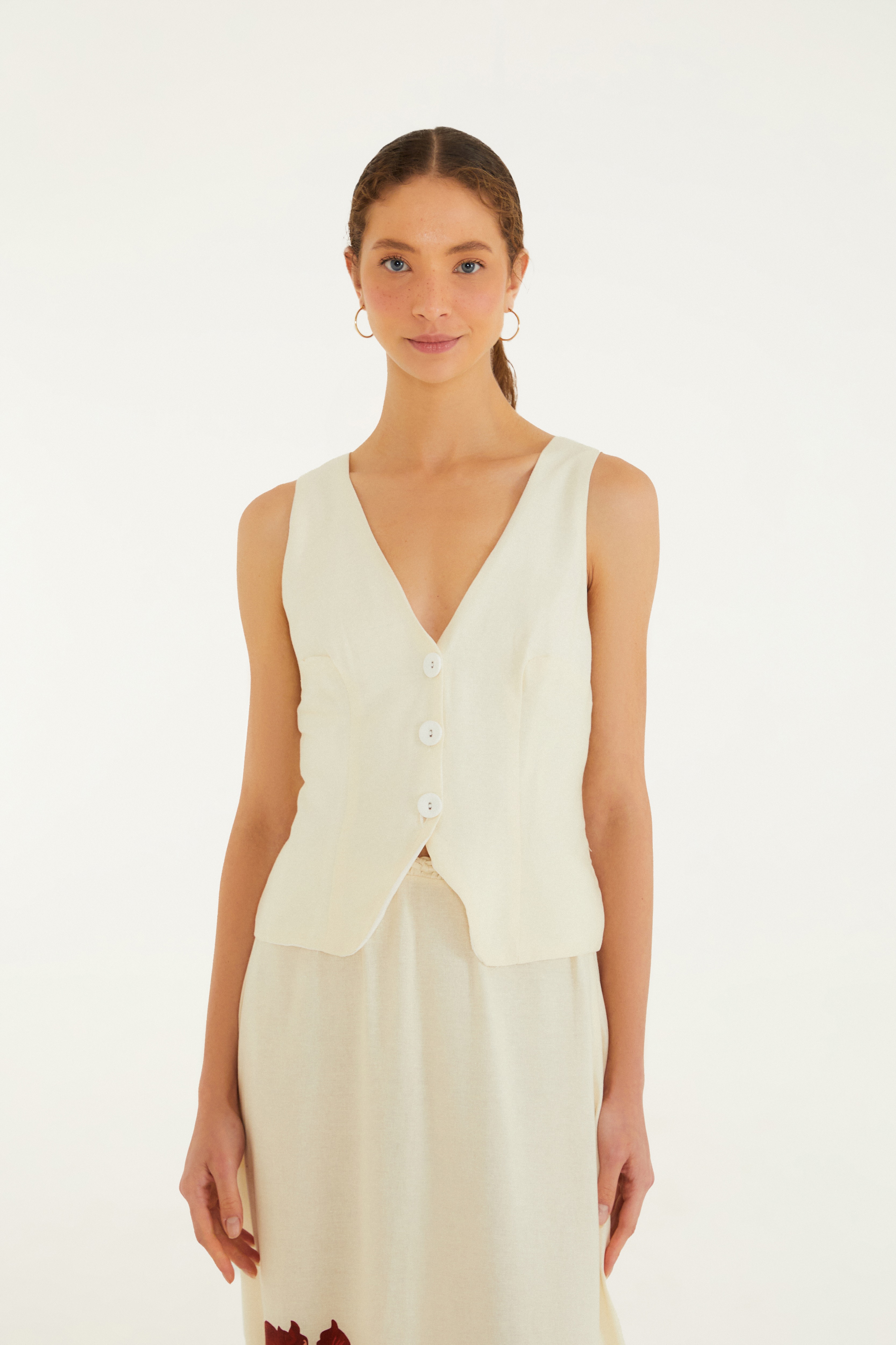 Colete Flor Rosália