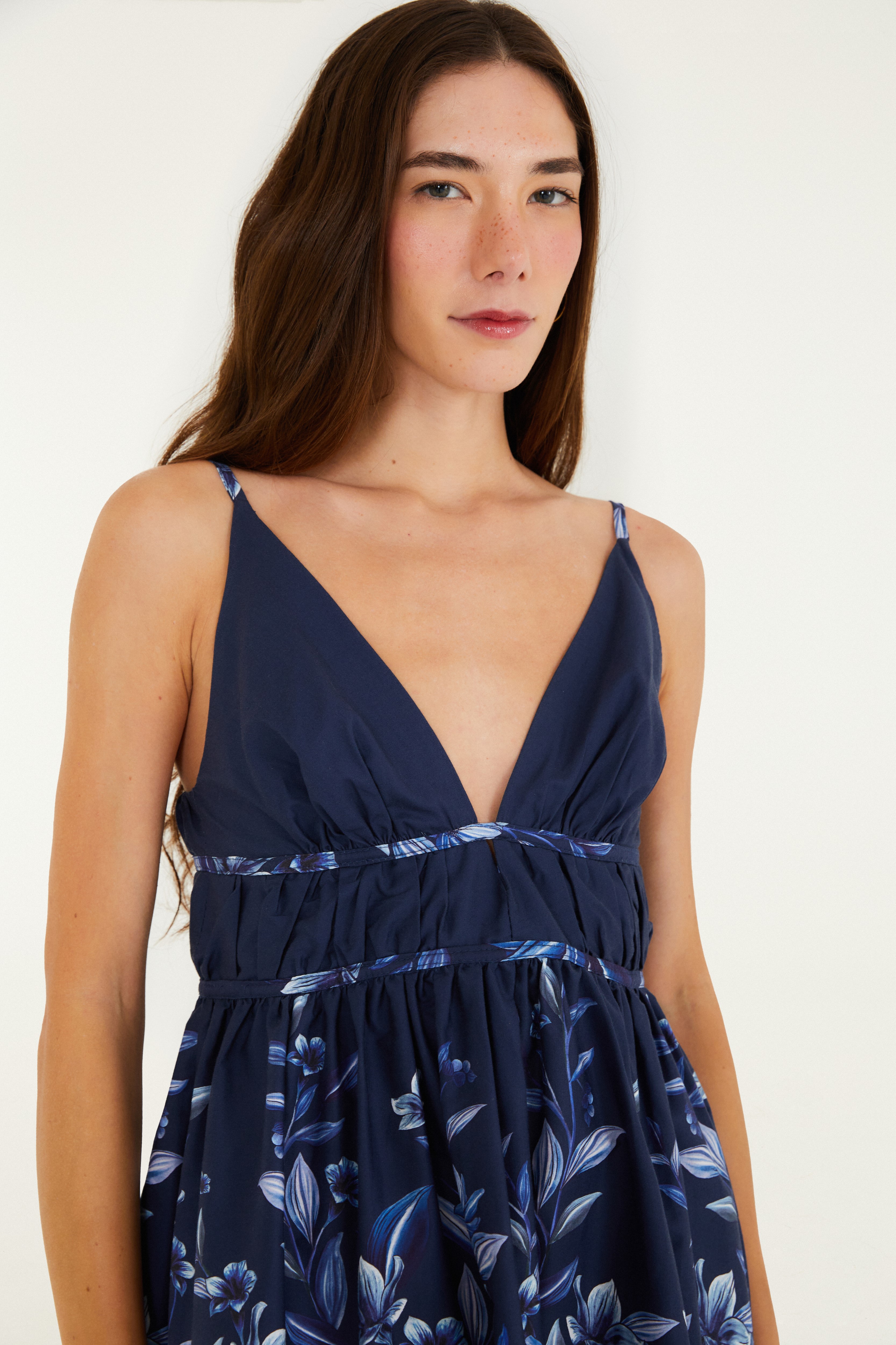 Vestido Curto Estampado Floral Tati