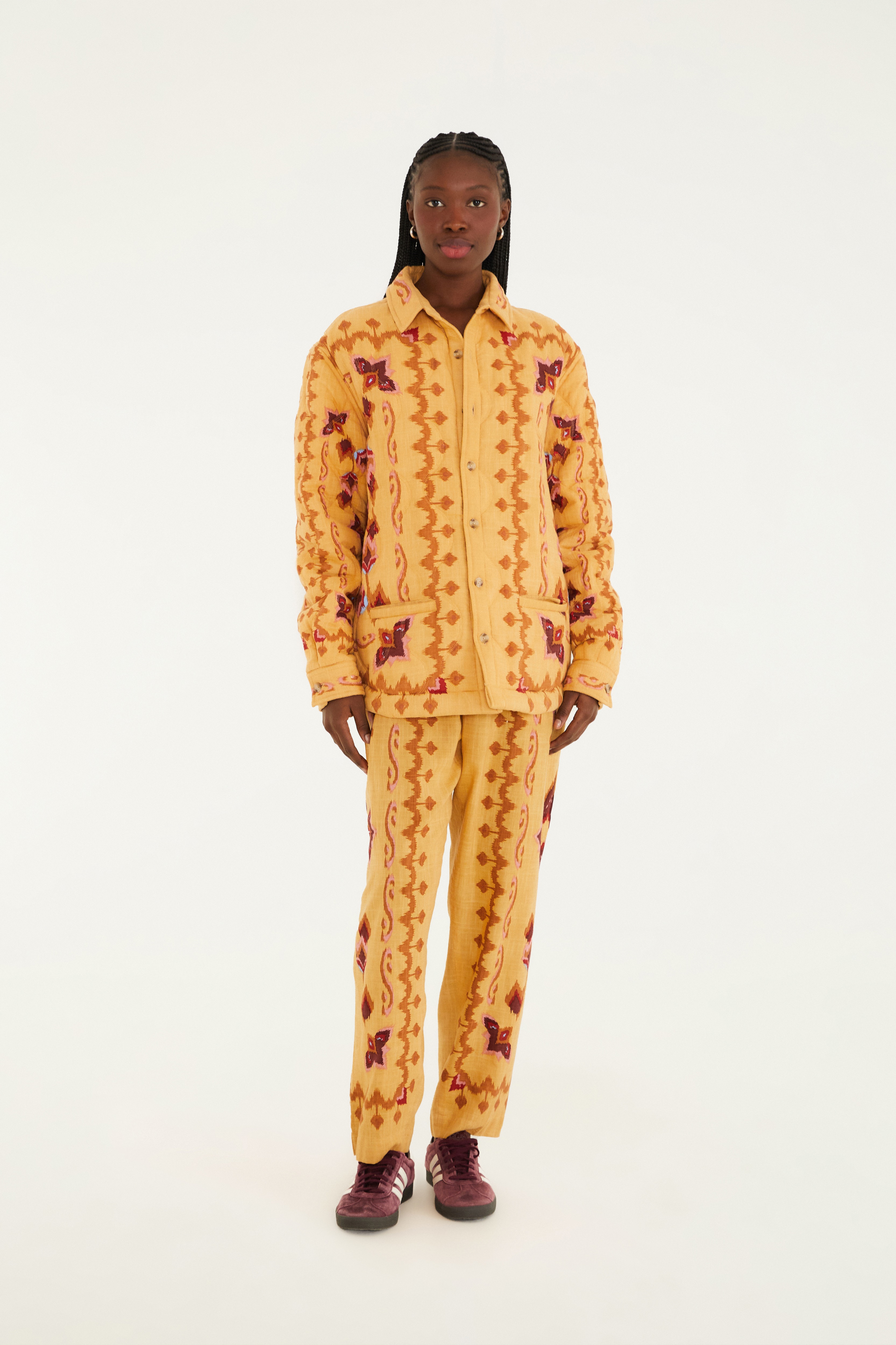 Camisa Uni Estampada Delhi