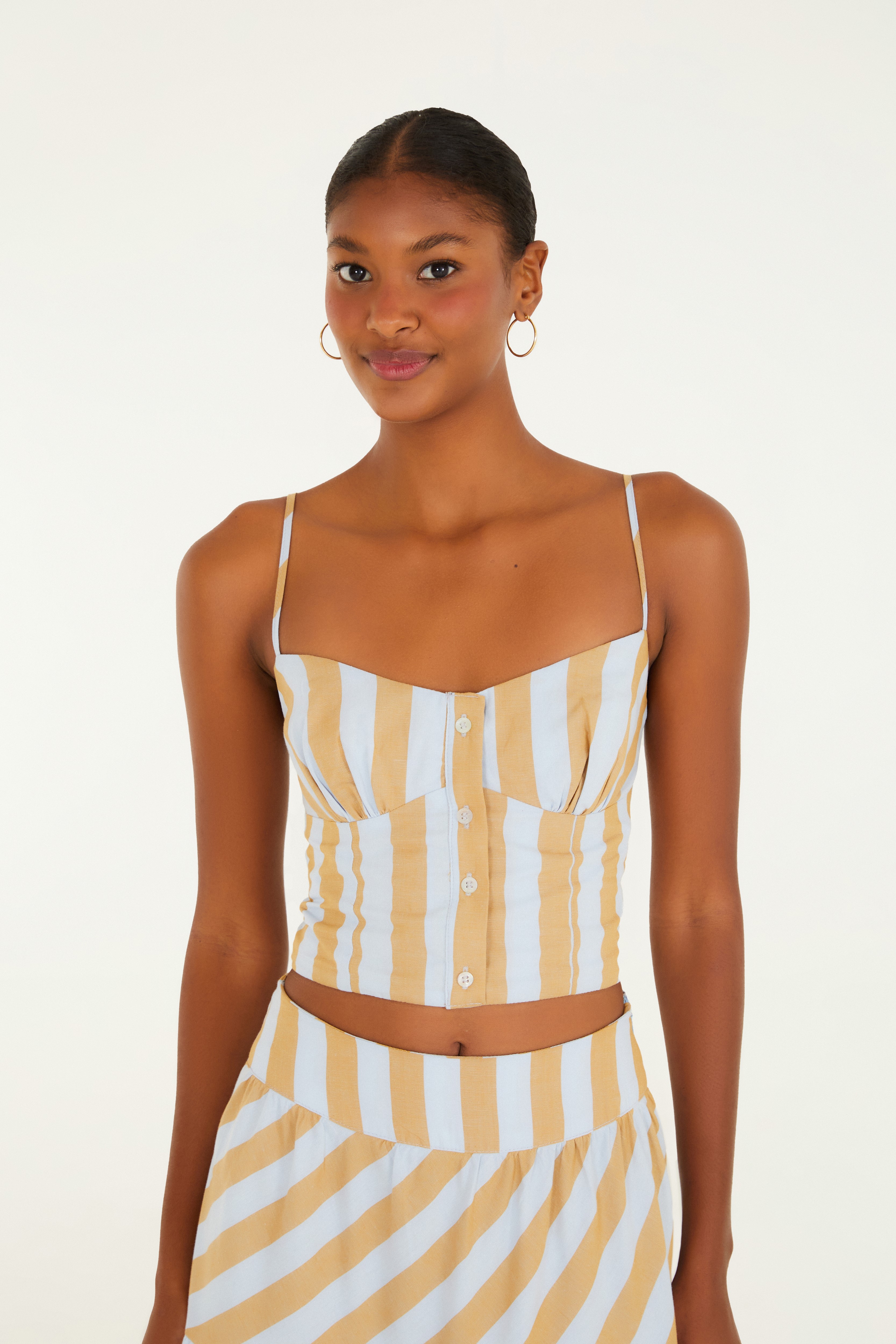 Blusa Listra Bicolor