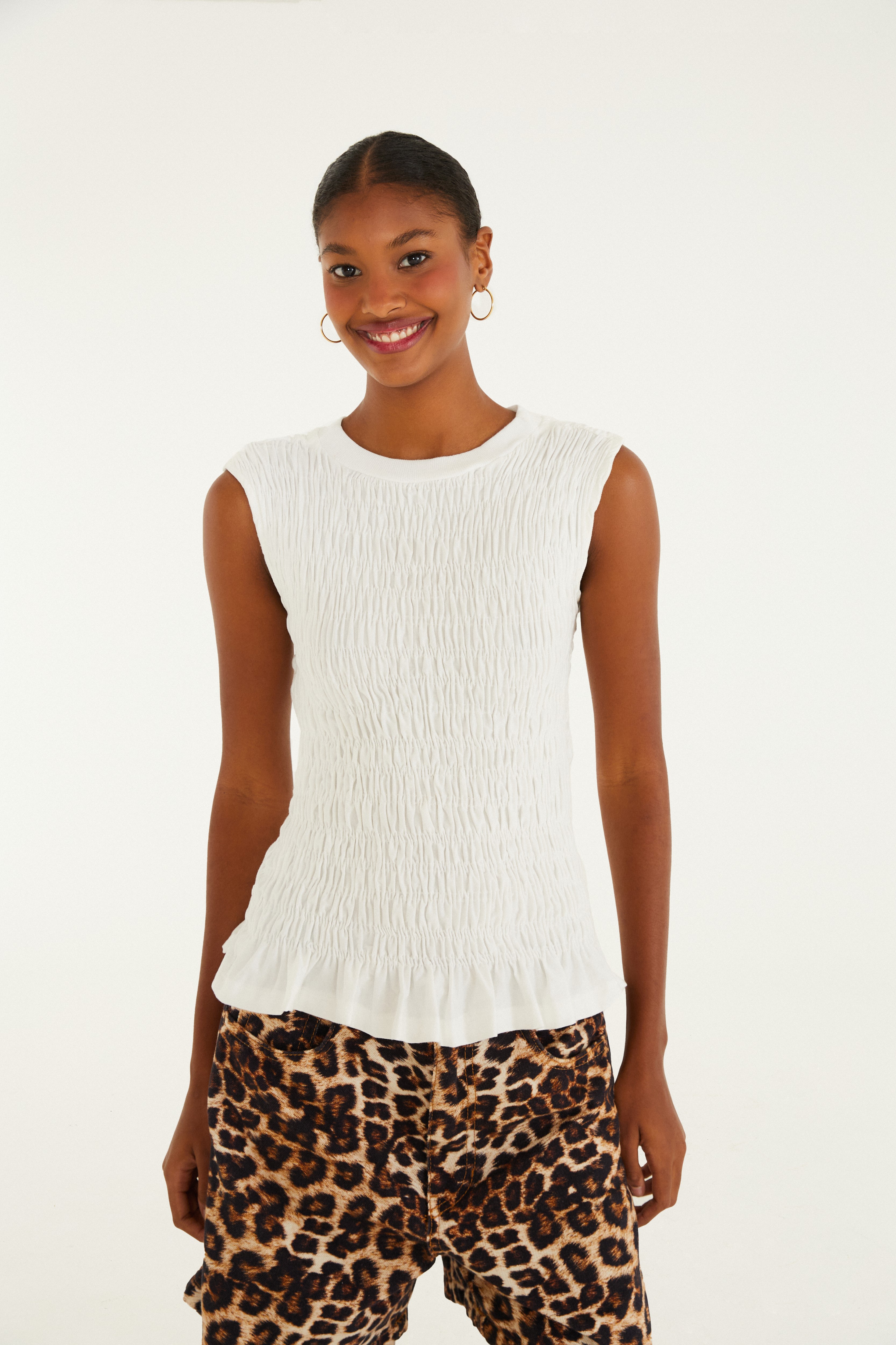 Blusa Lastex