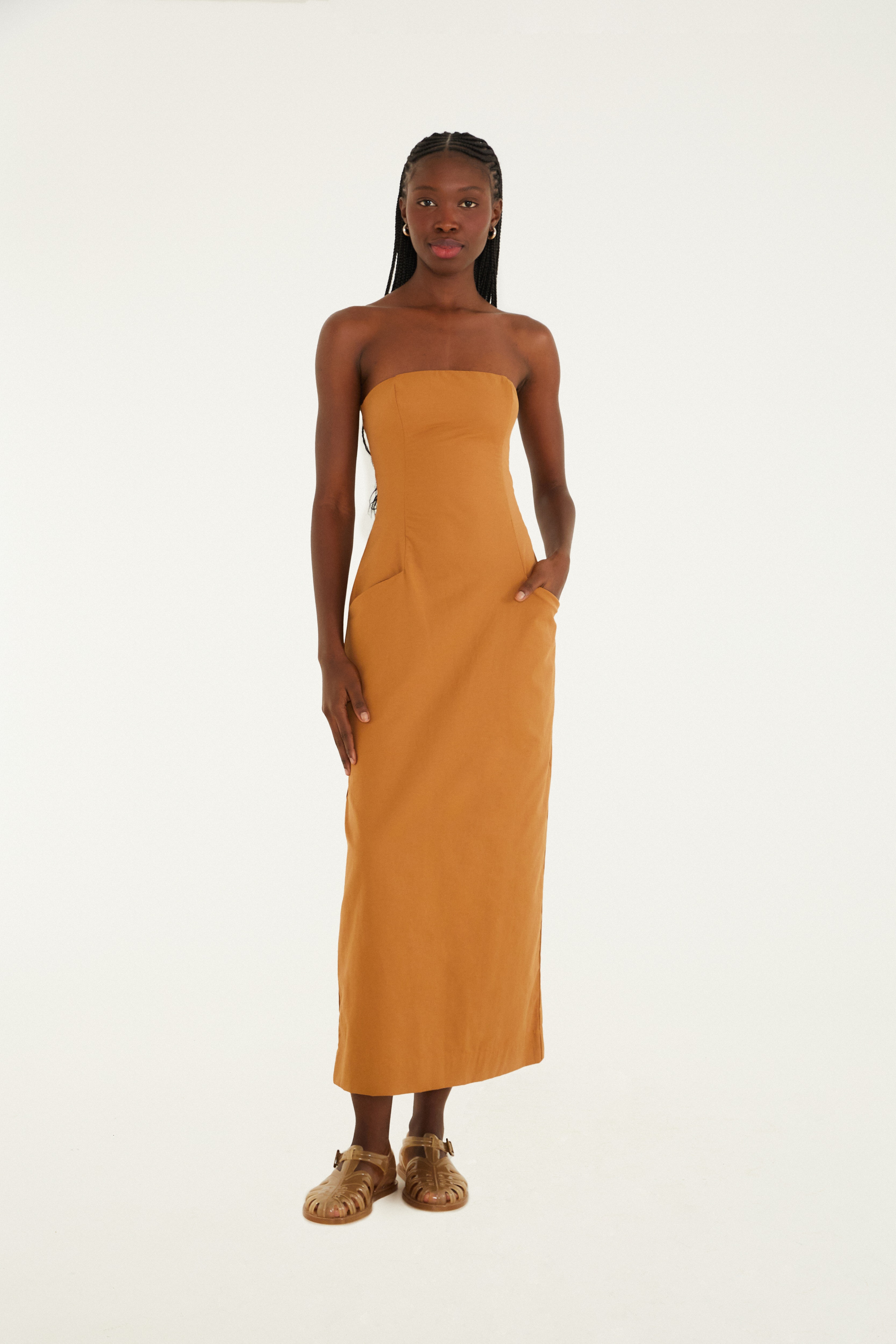 Vestido Reto Alfaiataria