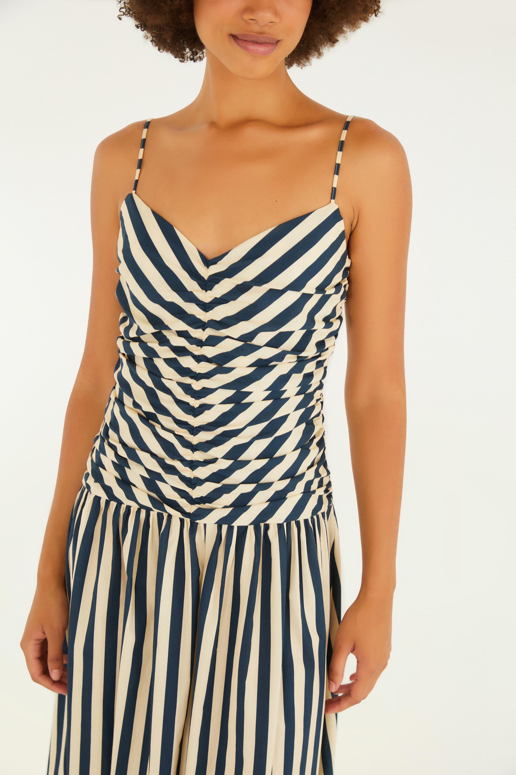 Vestido Franzido Listra