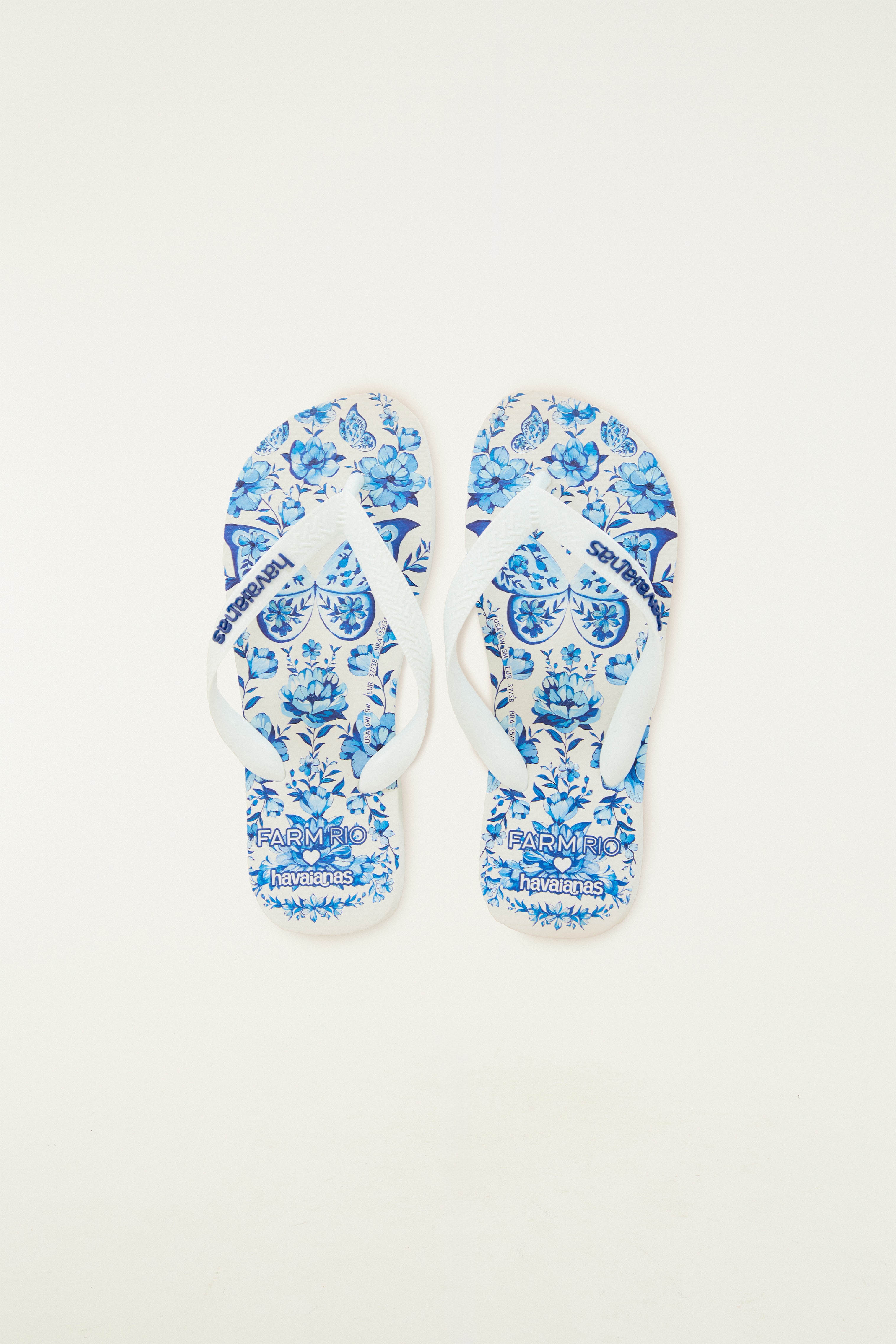 Havaianas Estampada Jardim De Porcelana