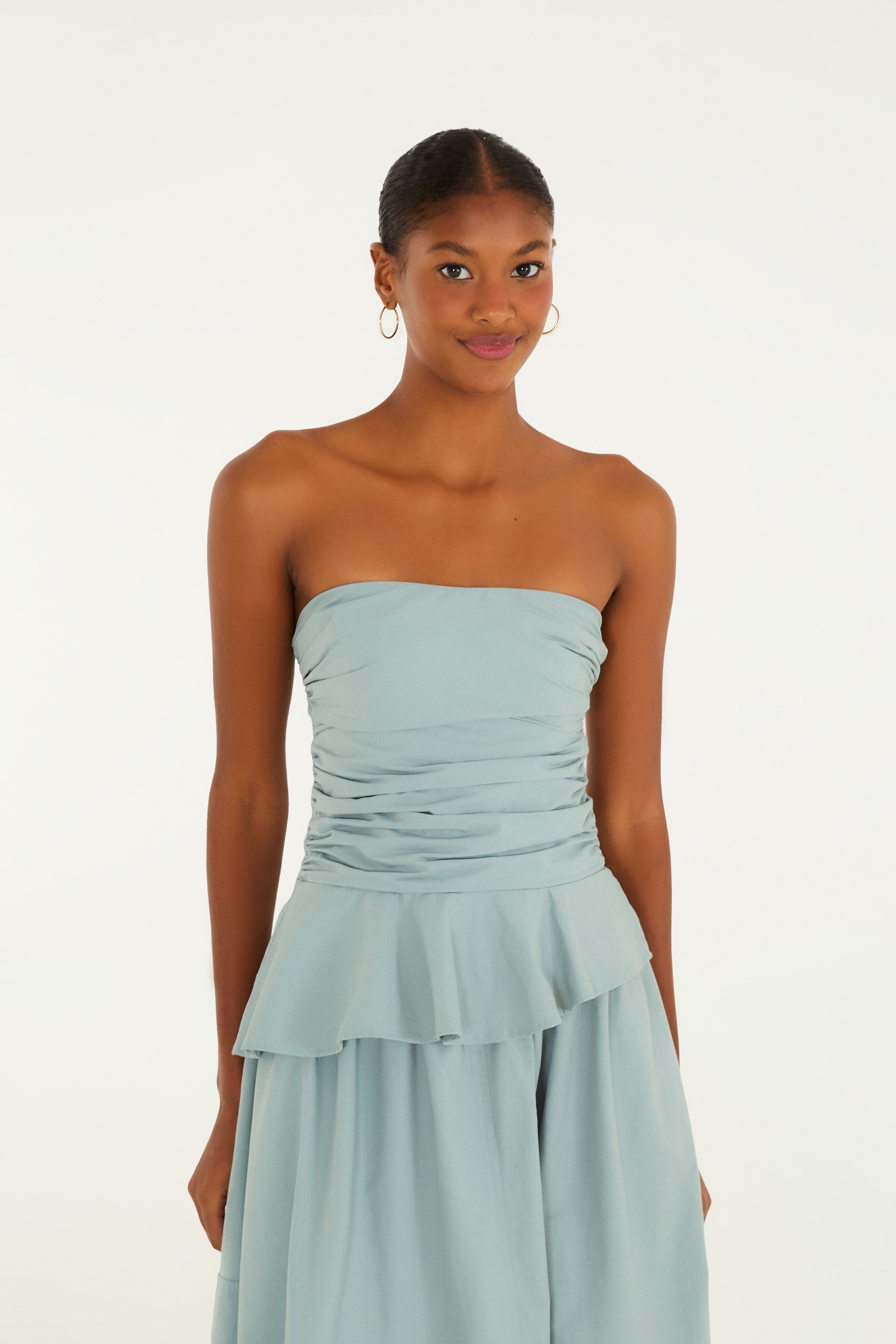 Blusa Franzido Babado