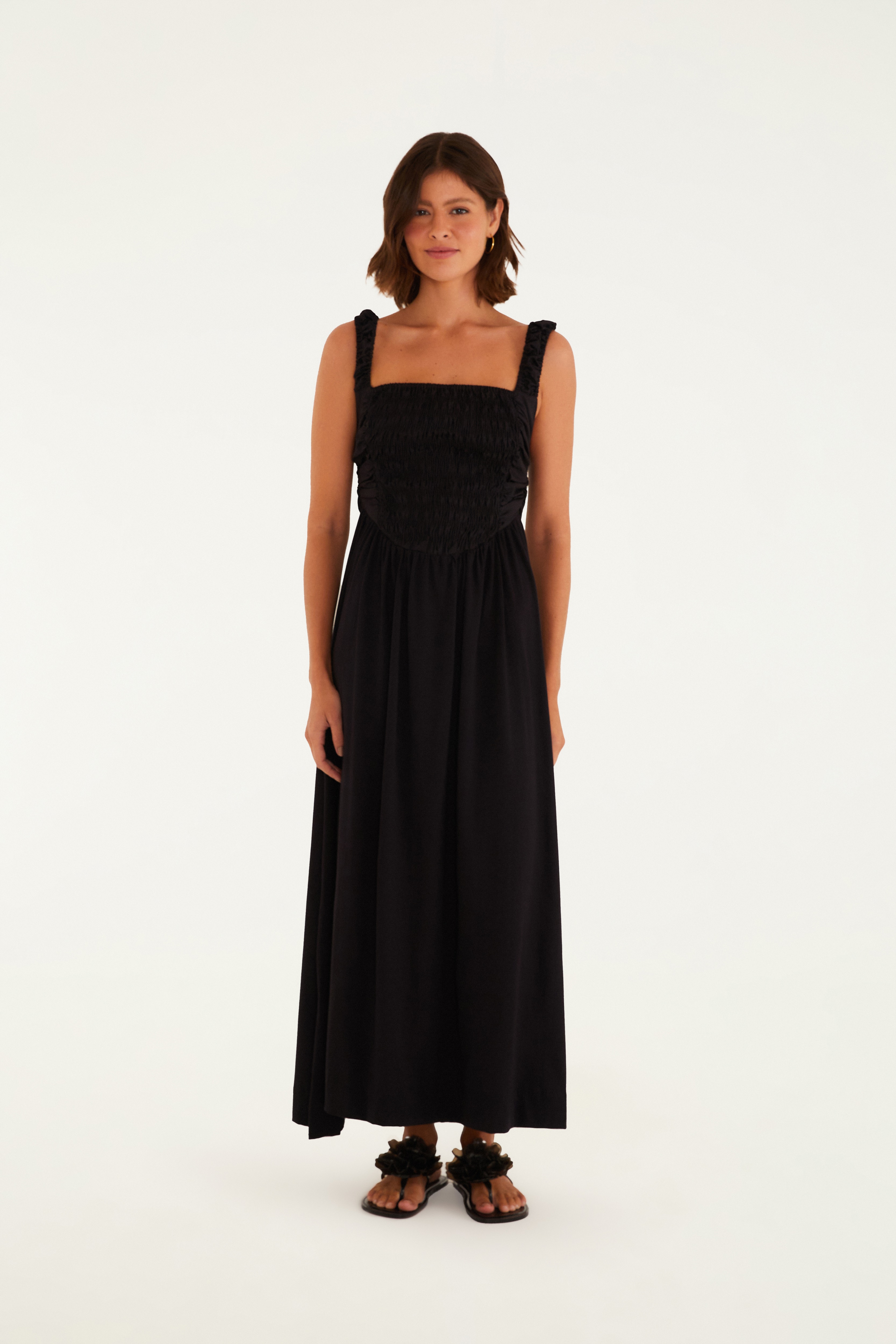 Vestido Cropped Lastex
