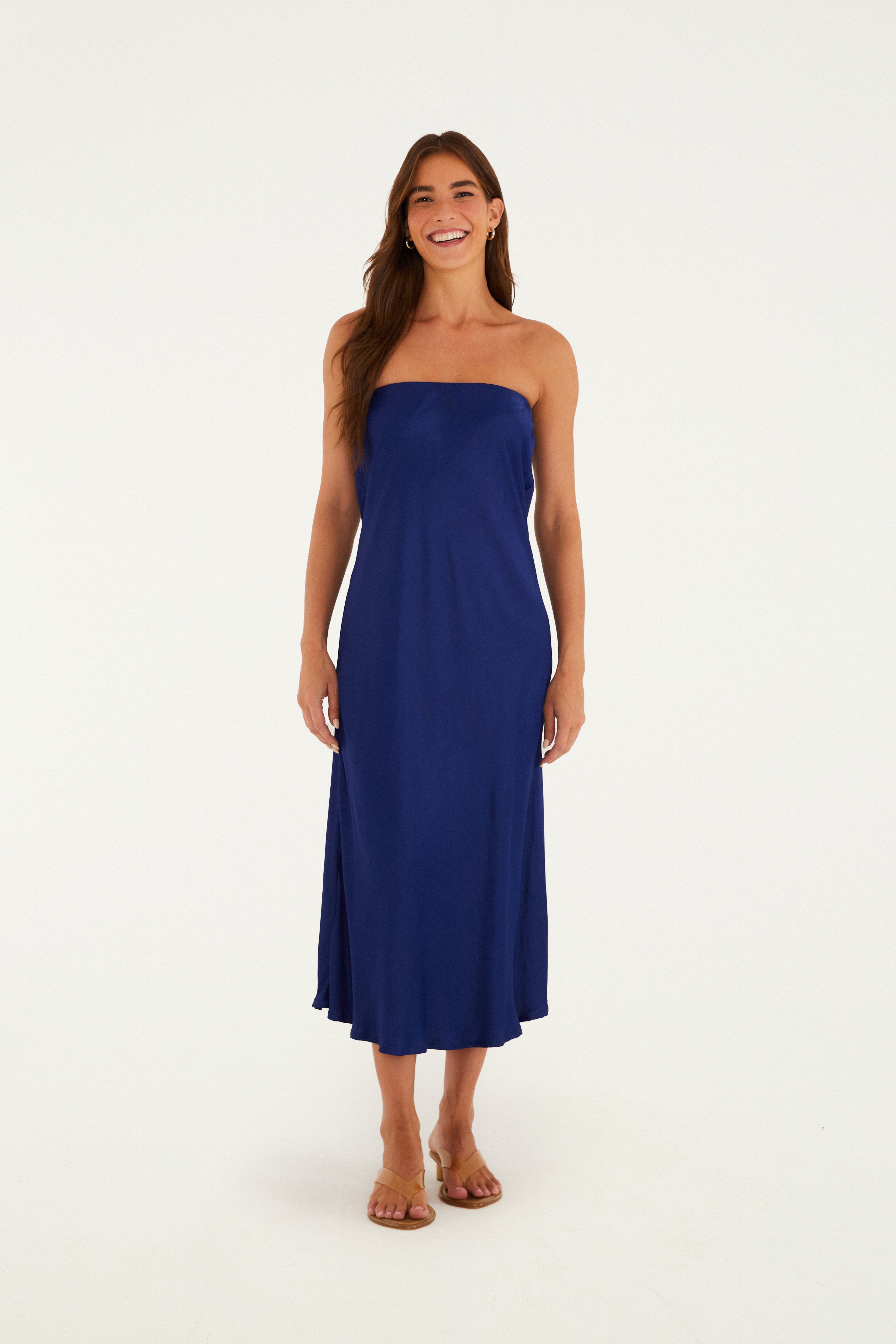 Saia Vestido Cetim