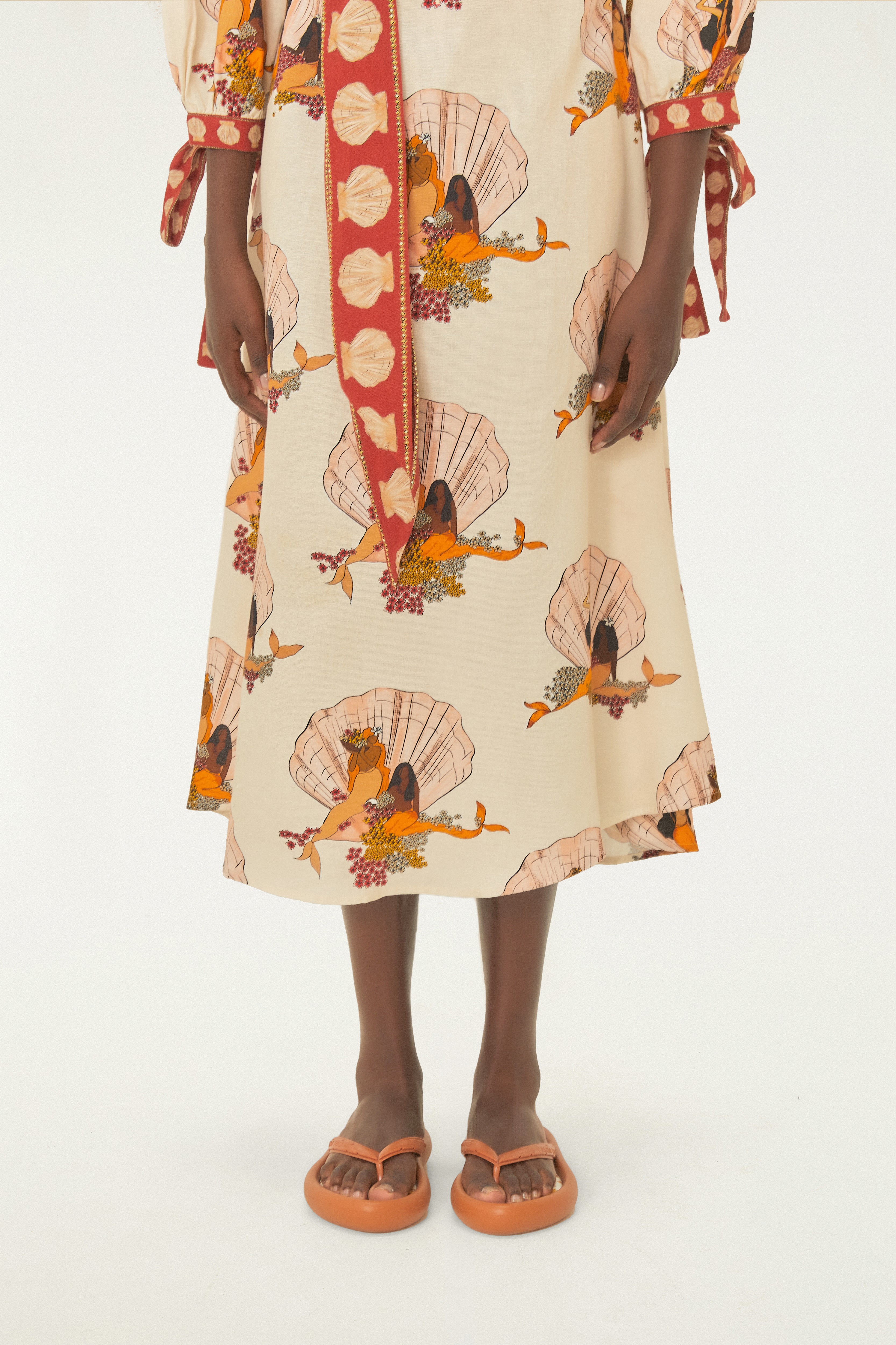 FARM*新シューズライン*Ape*Chinelo Canoa Print Calamero Chinelo Canoa Print