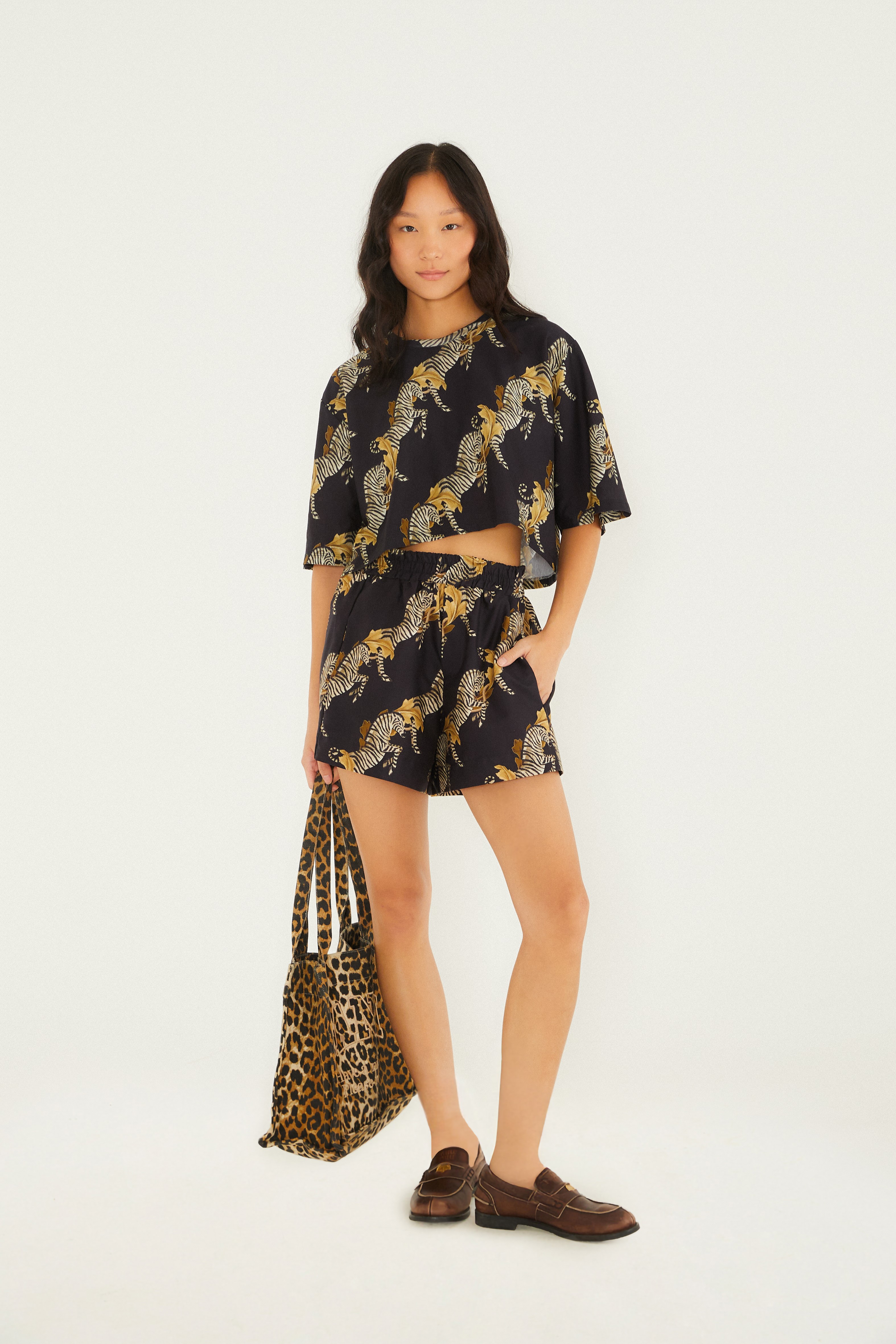 Short Estampado Zebra