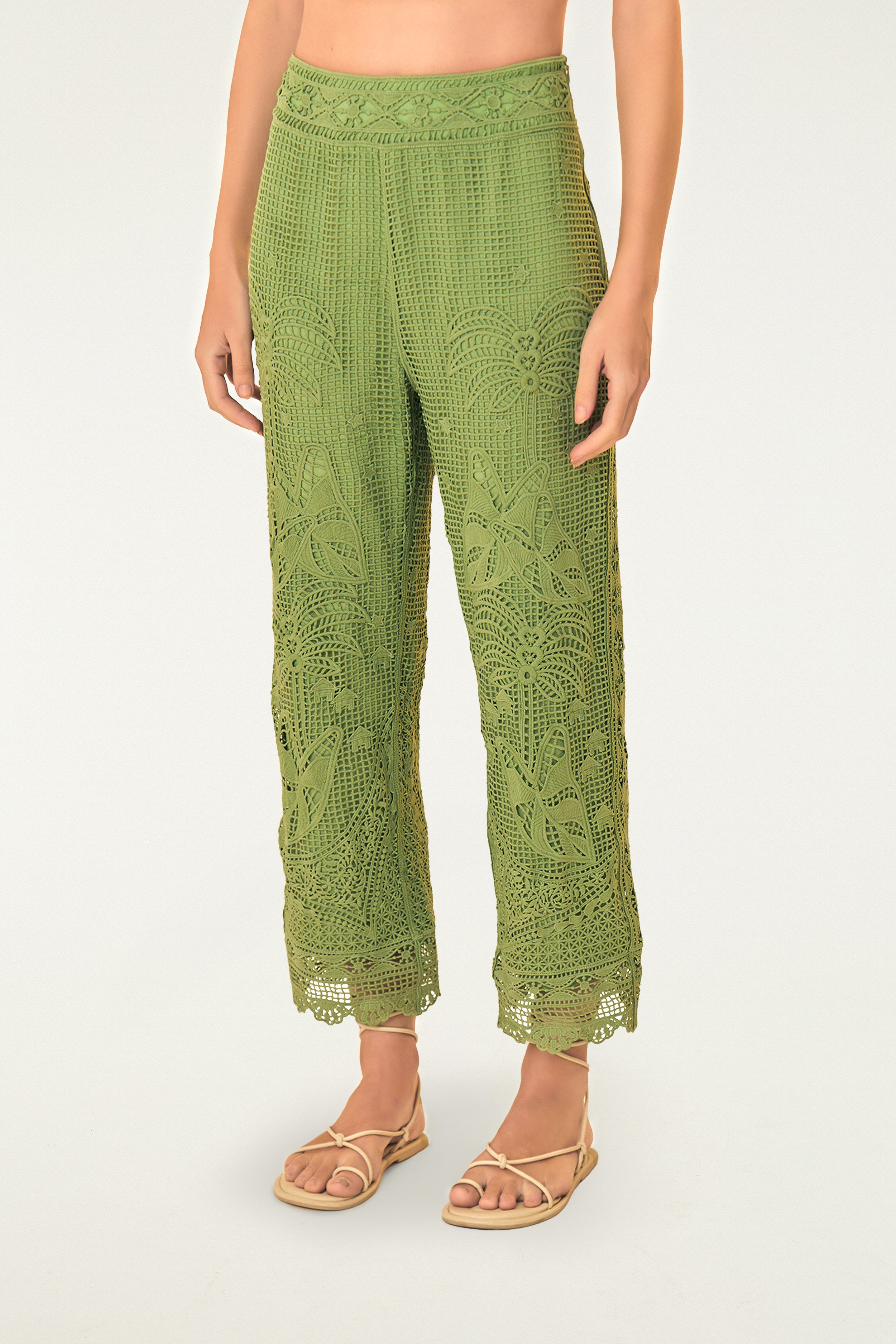 Calça Guipure Amor De Abacaxi