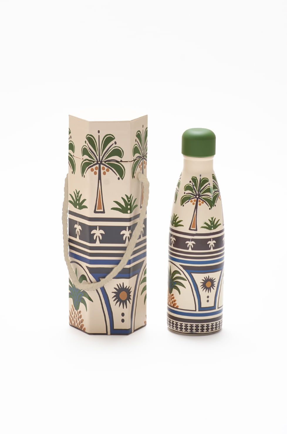 Garrafa Glub Glub 500ml Jardim Tropical
