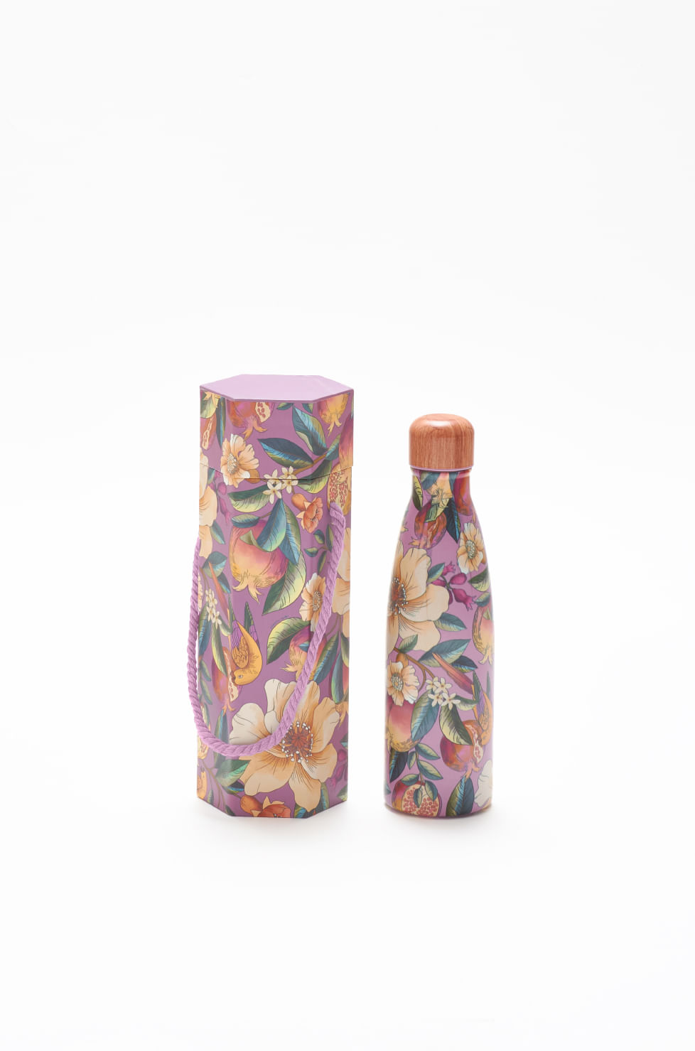Garrafa Glub Glub 500ml Romance Em Flor