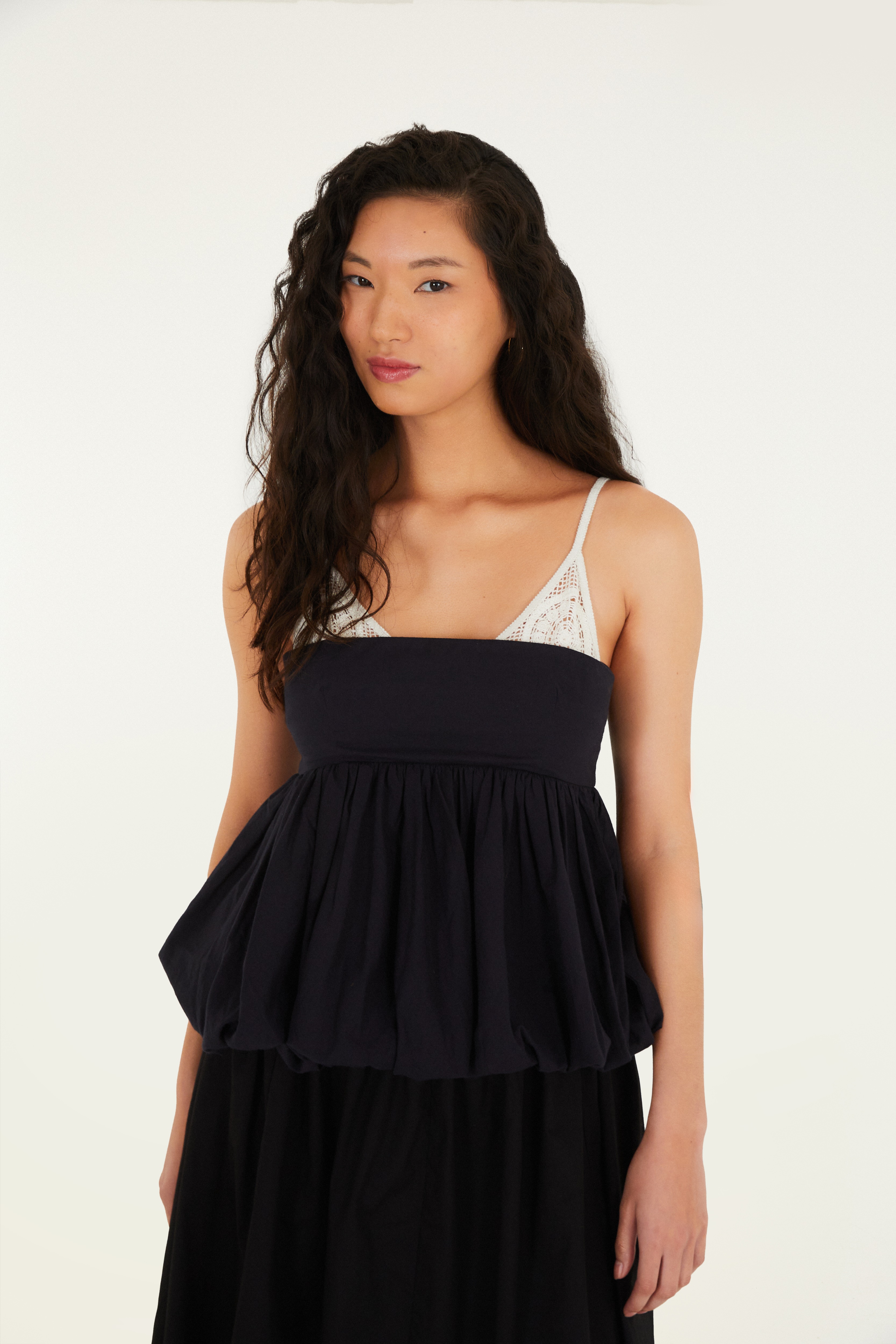 Blusa Balonê Tela Artesanal