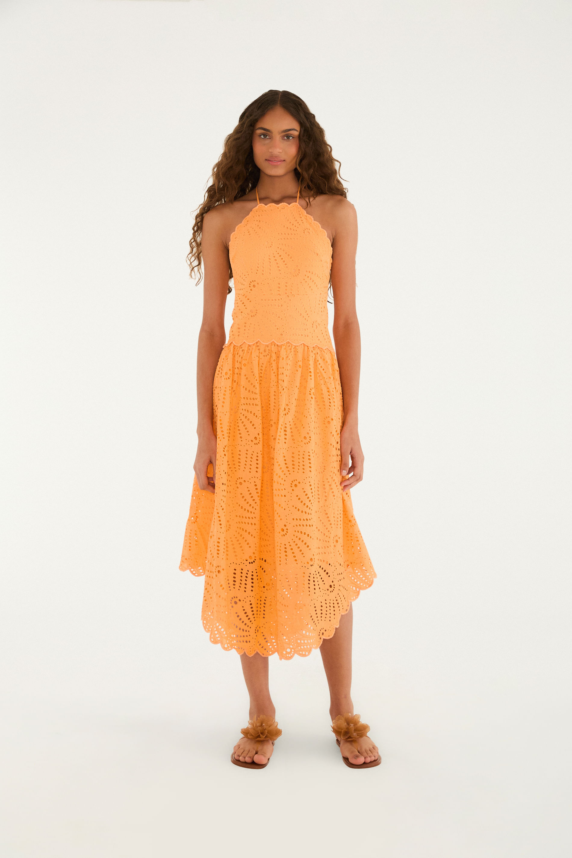 Vestido Laise Frente Única Copabanana