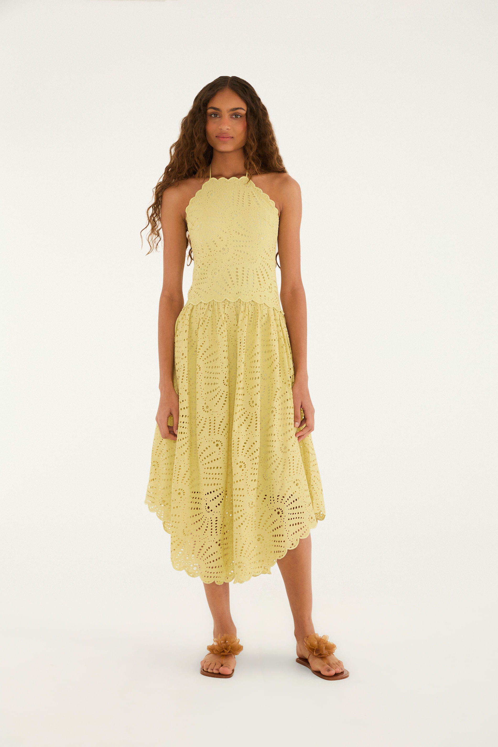 Vestido Laise Frente Única Copabanana