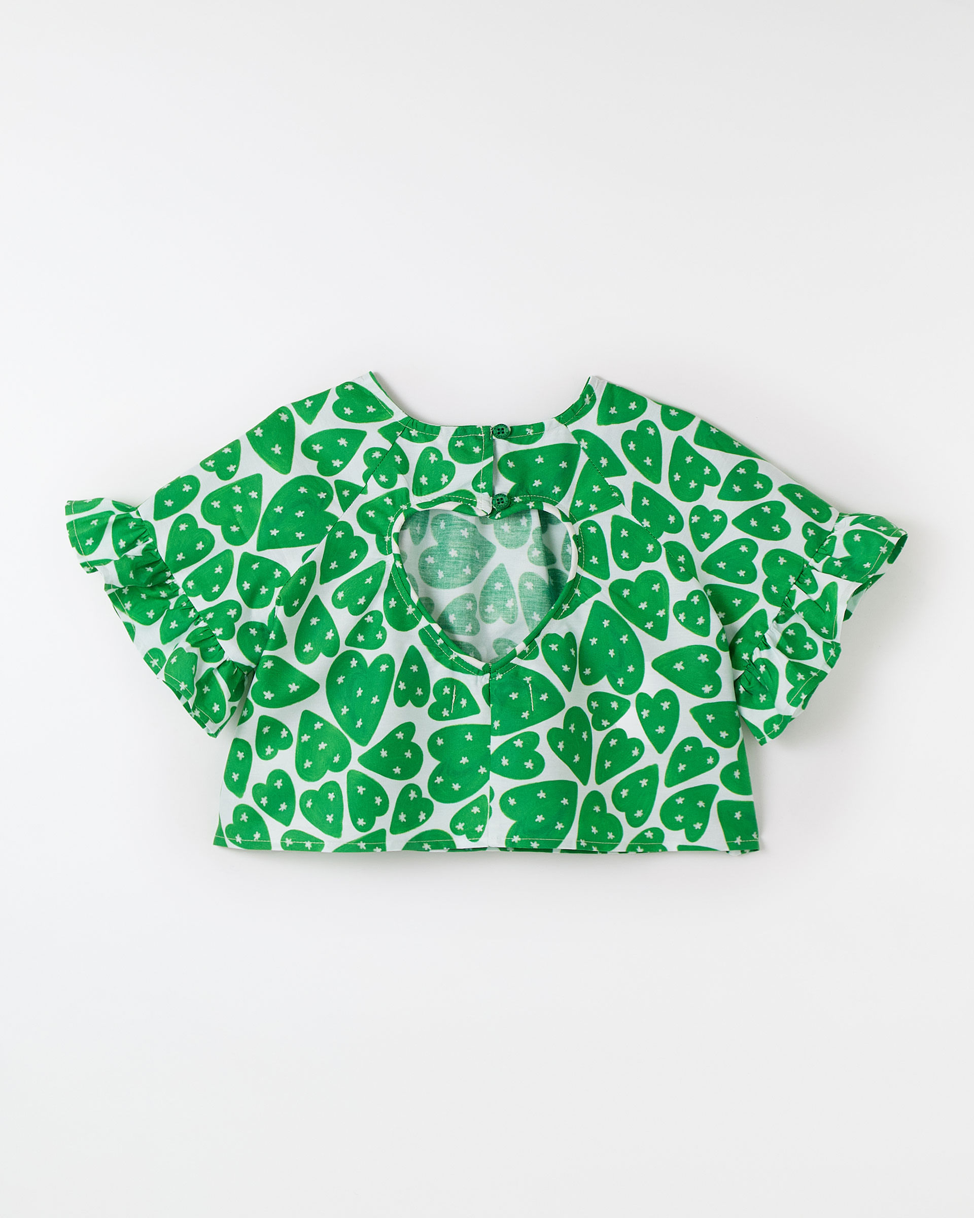 Blusa Corazon Verde