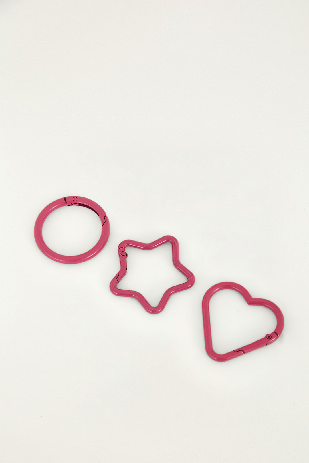 Kit Mosquetões Rosa Pink