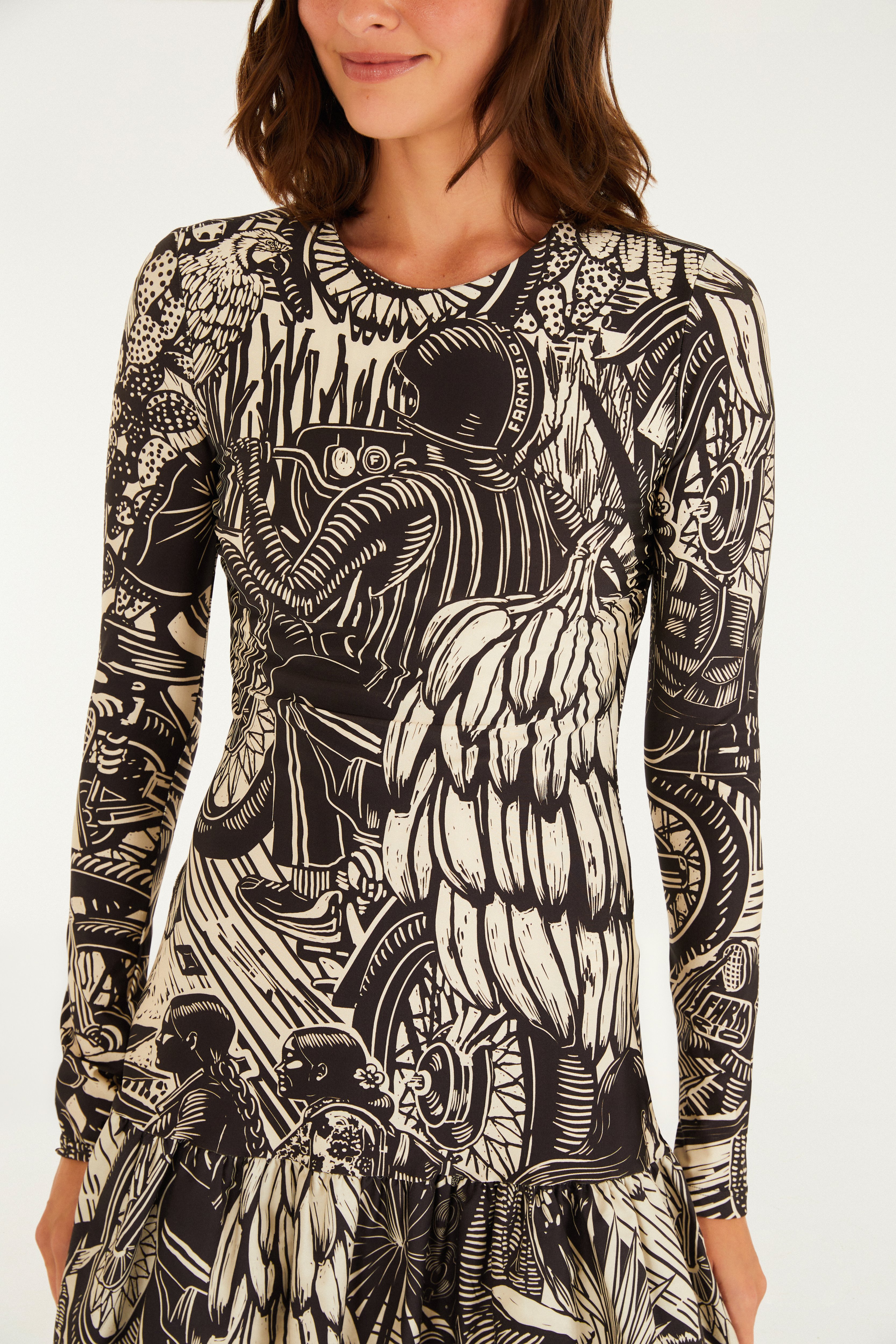Vestido Curto Cut Out Pb Ruta