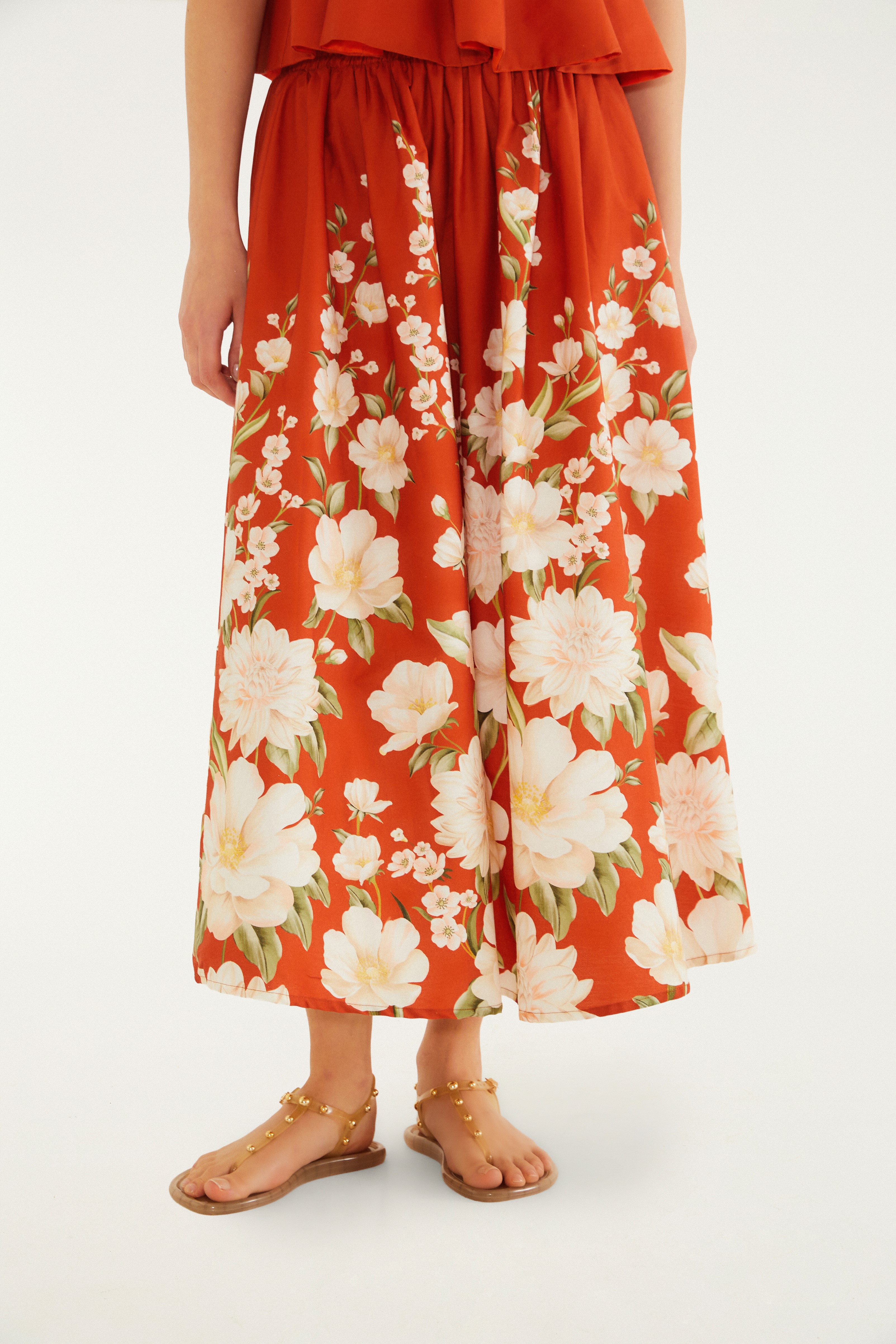 Saia Longa Estampado Gabrielle