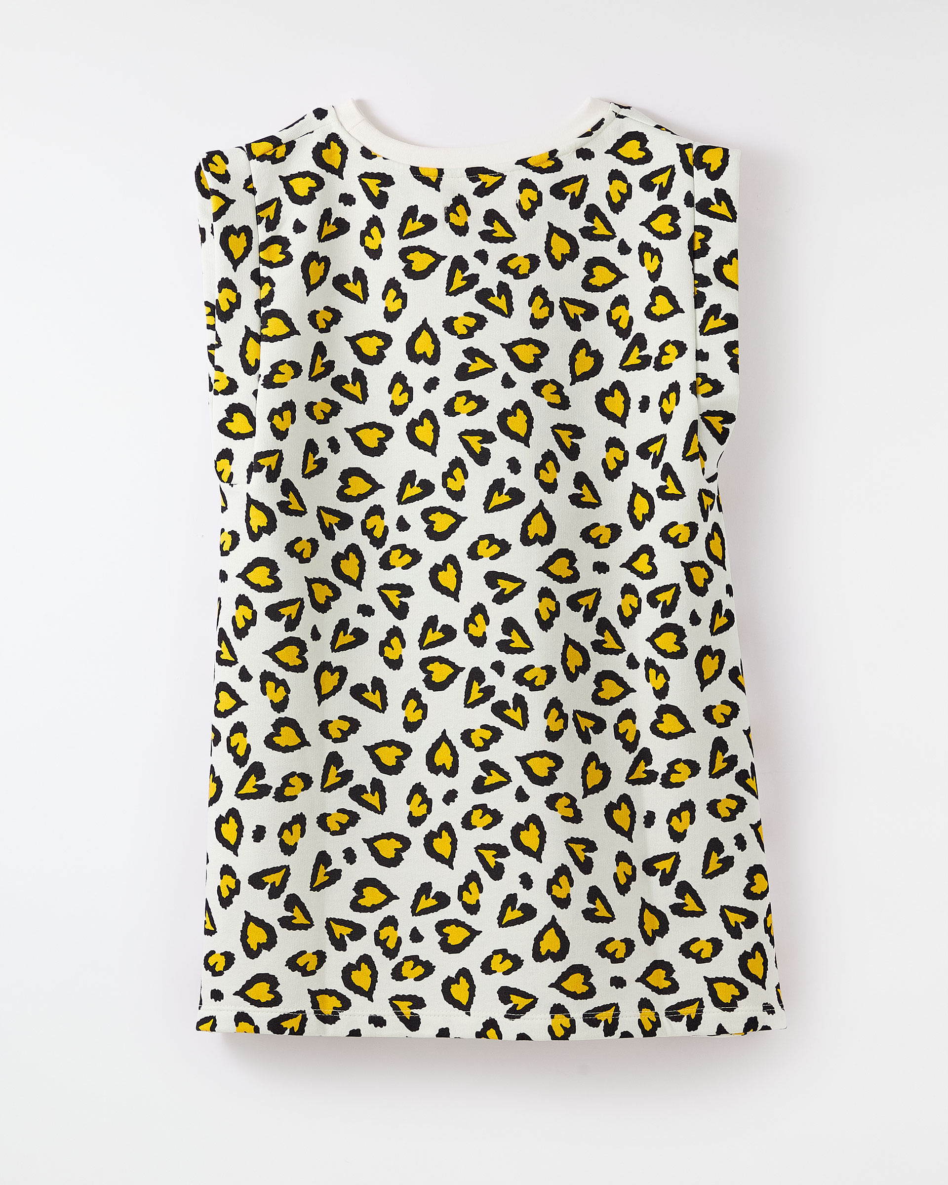 Vestido Moletom Carinhonca Tricolor