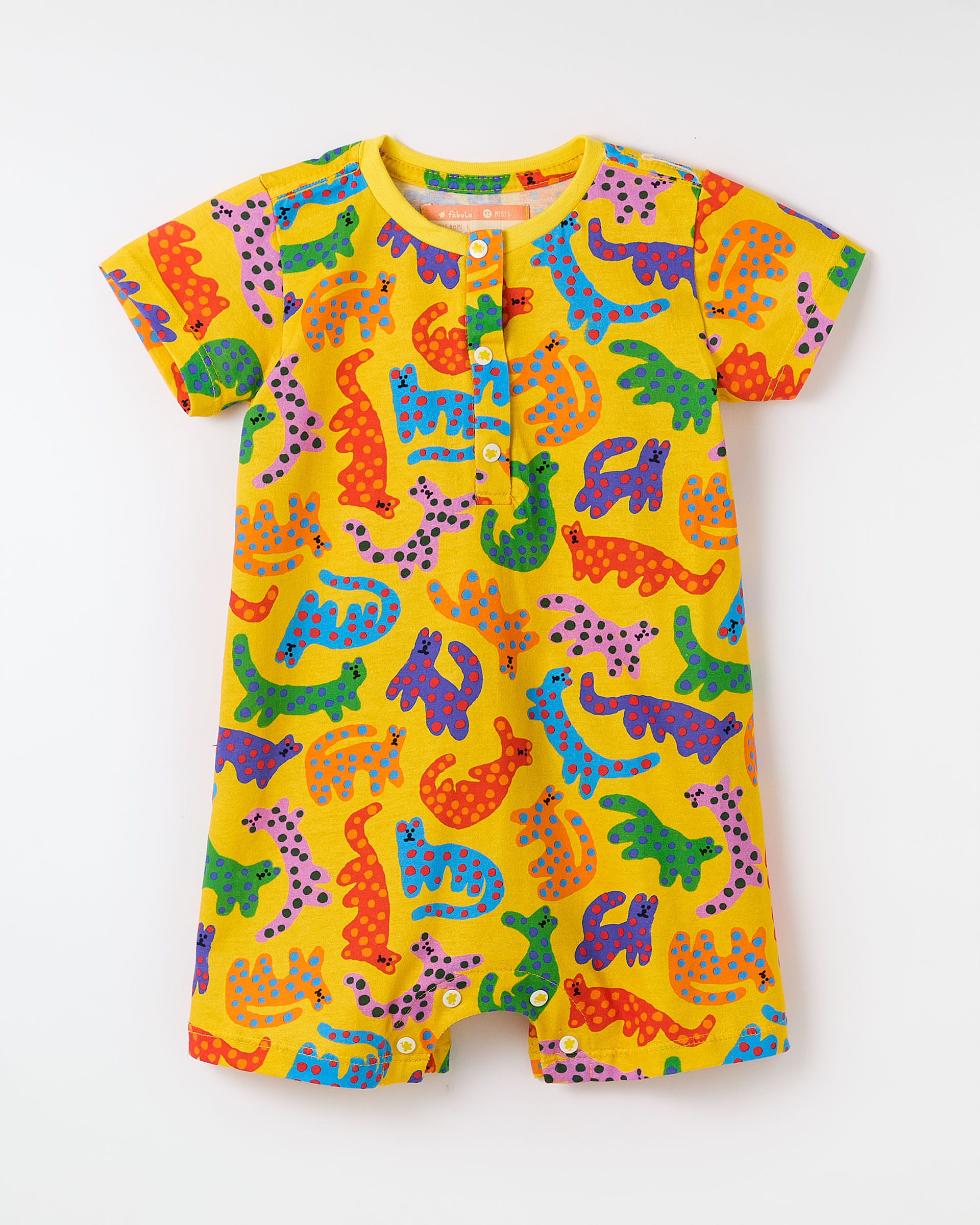 Macaquinho Bebe Malha Oncitas