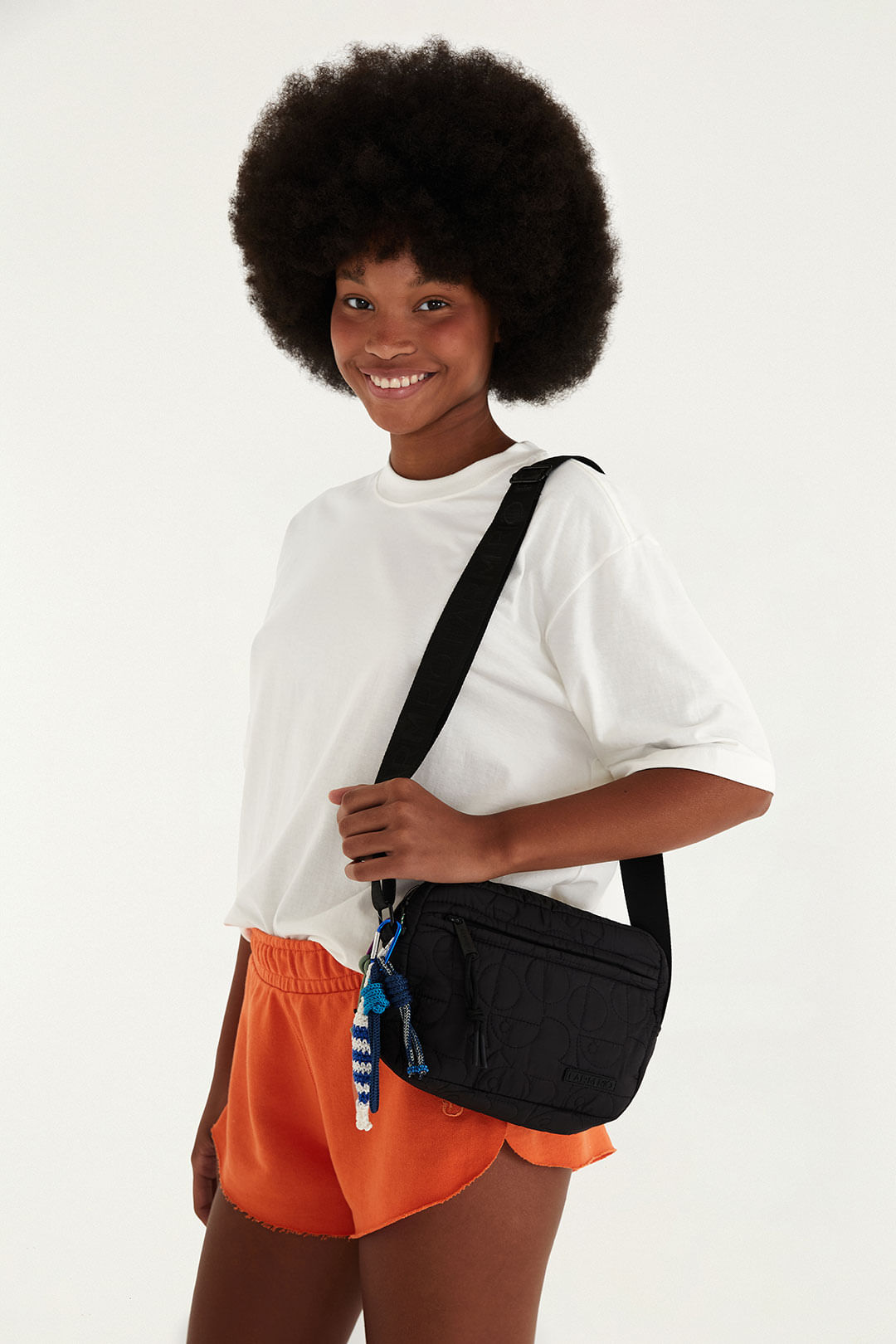 Bolsa Ziriguidum Puffer Preto