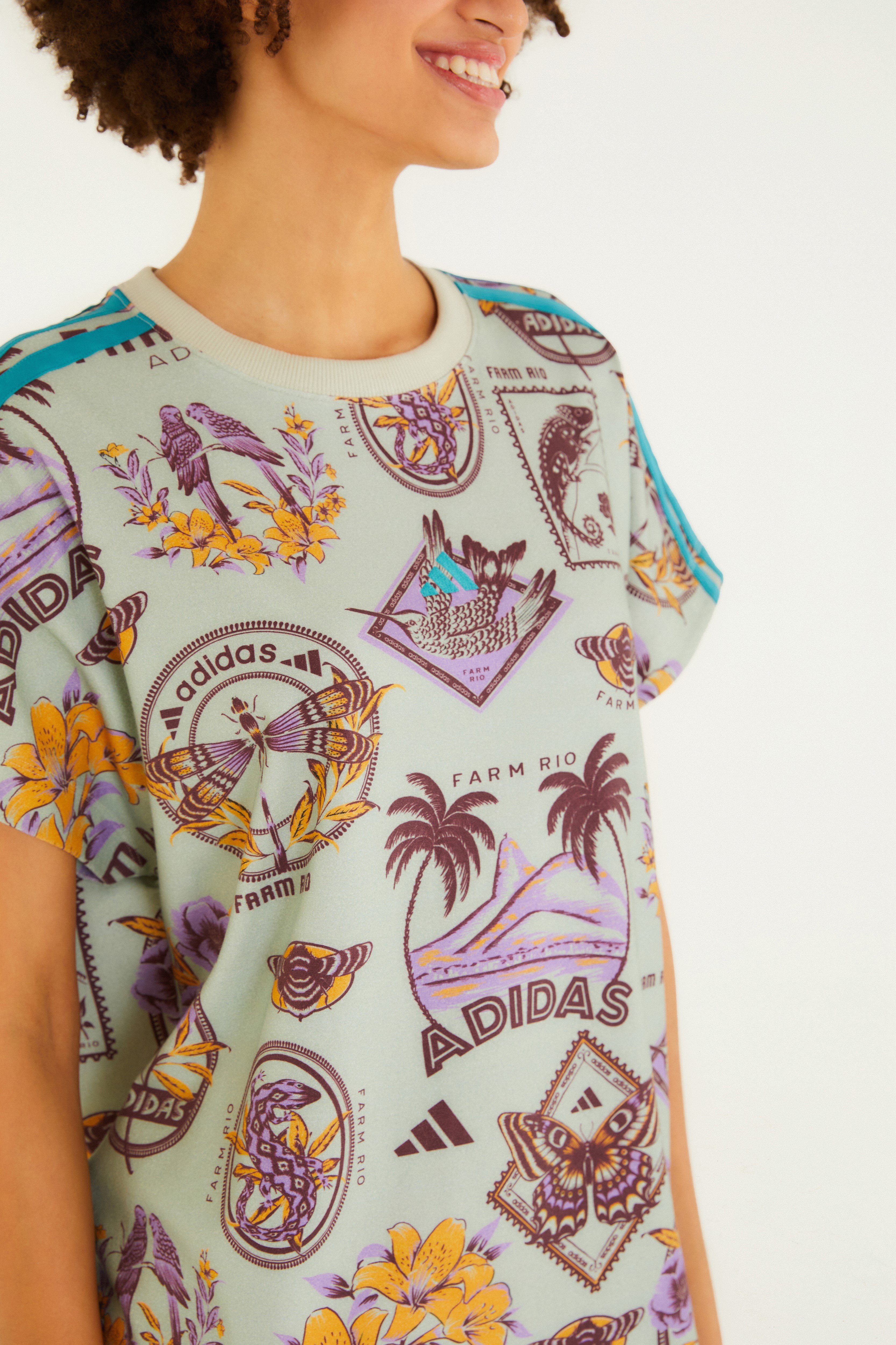 Vestido Regata Adidas Label Garden Lilac