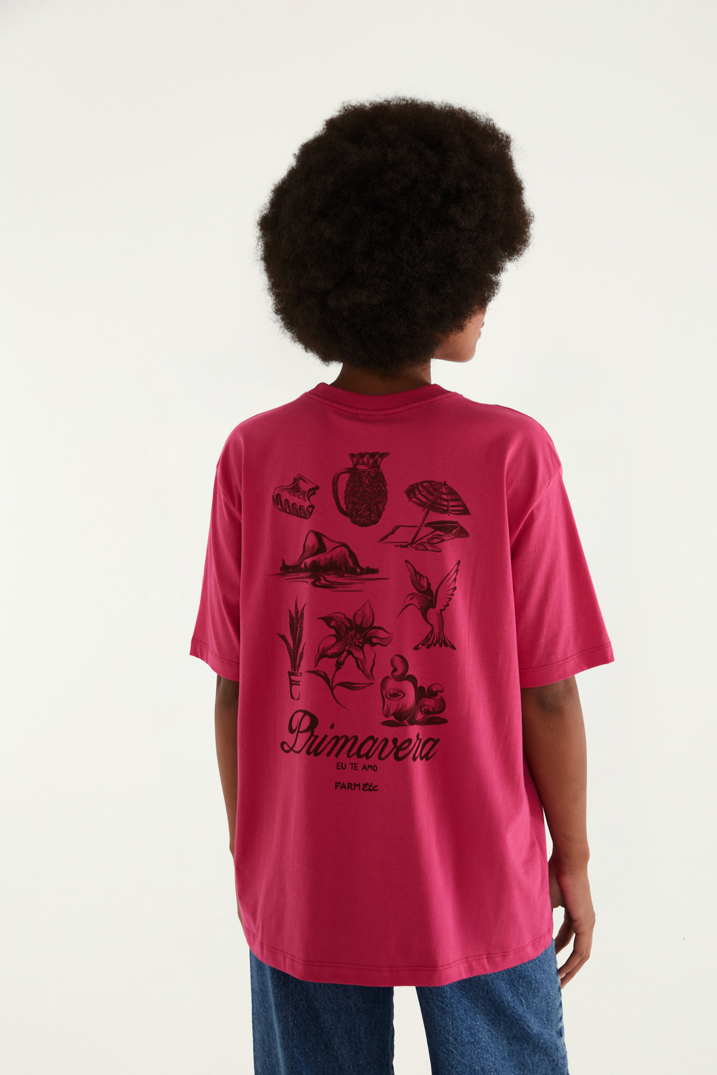 T-Shirt Ipanema Kit Primavera Rosa