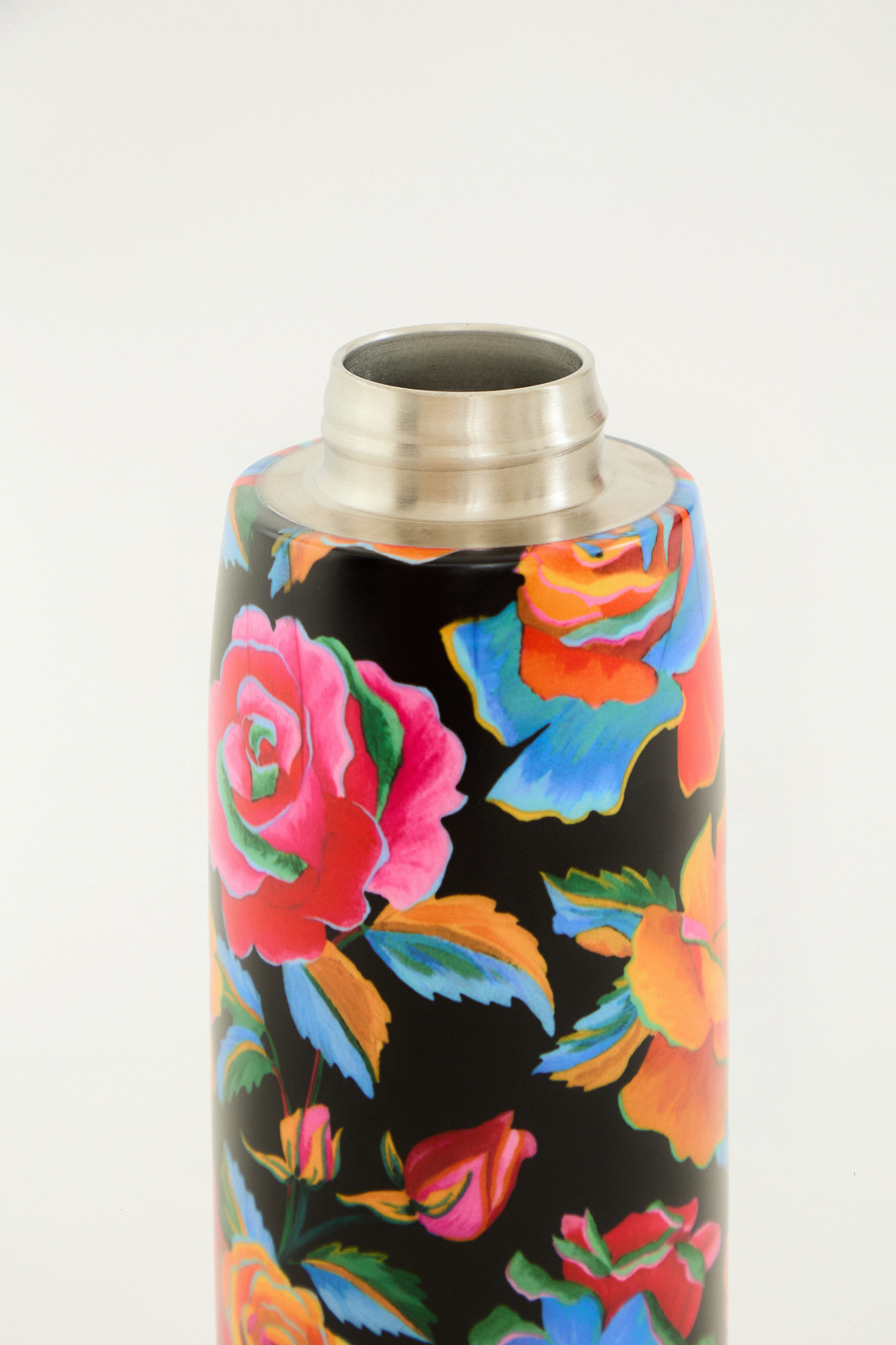 Garrafa Que Sede Rosas Pintadas 500ml