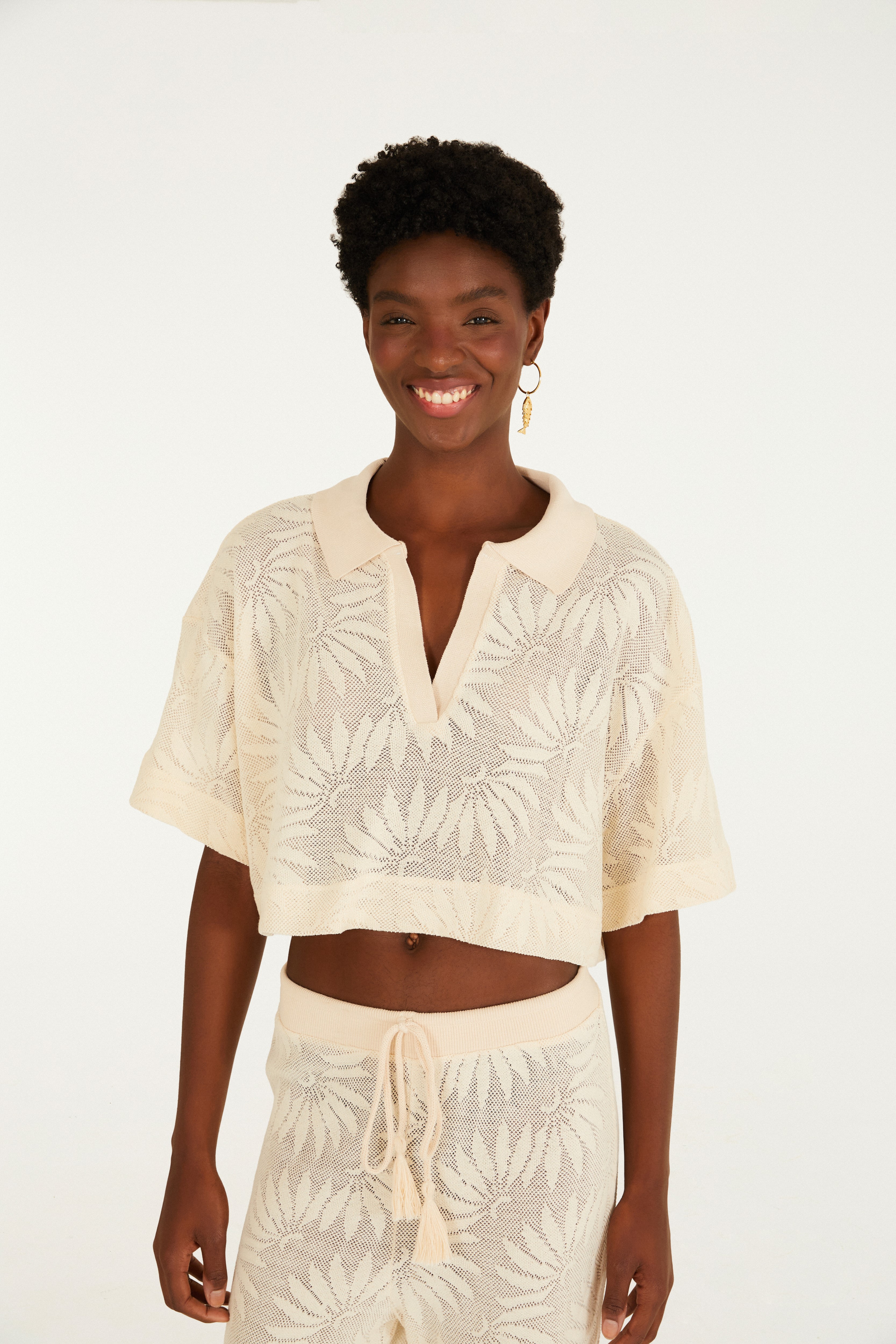 Camisa Polo Rendinha