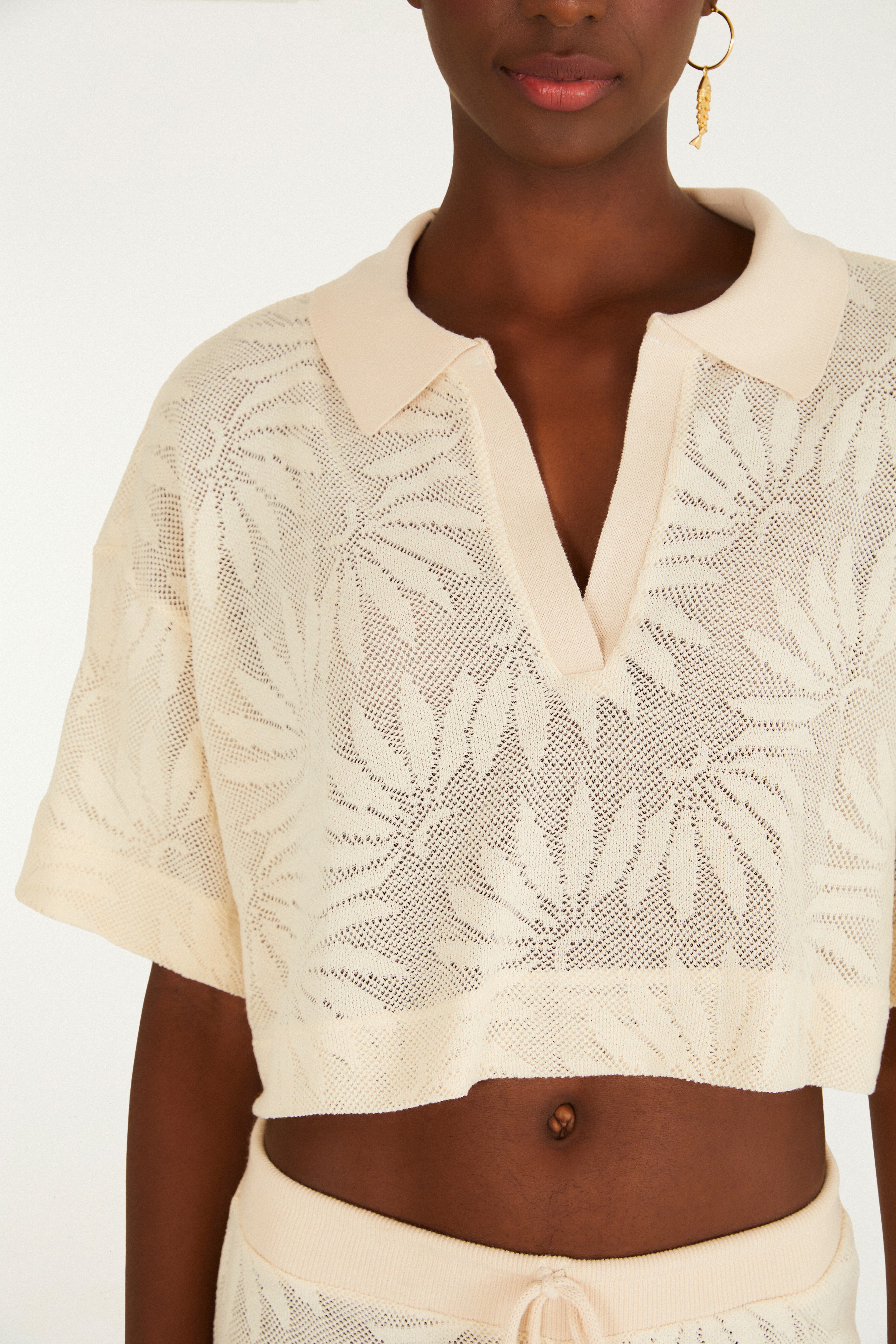 Camisa Polo Rendinha