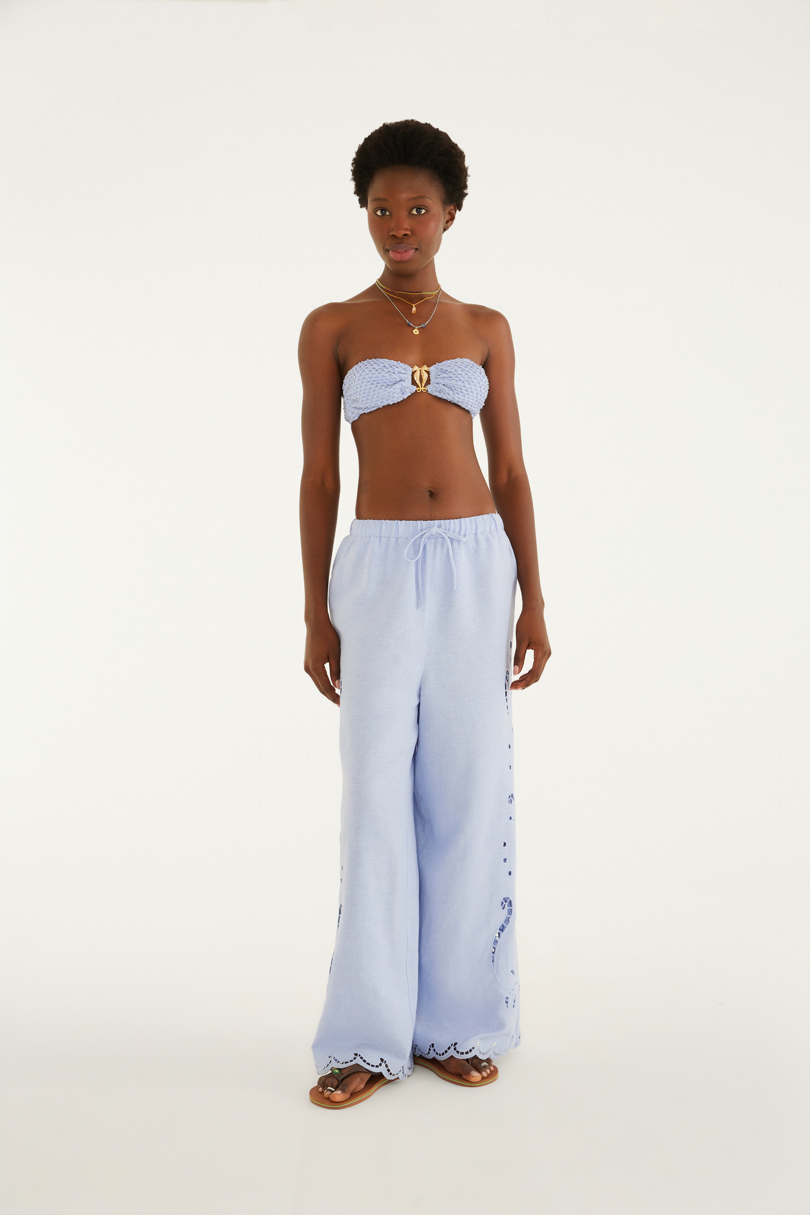 Calça Richilieu Vida Marinha