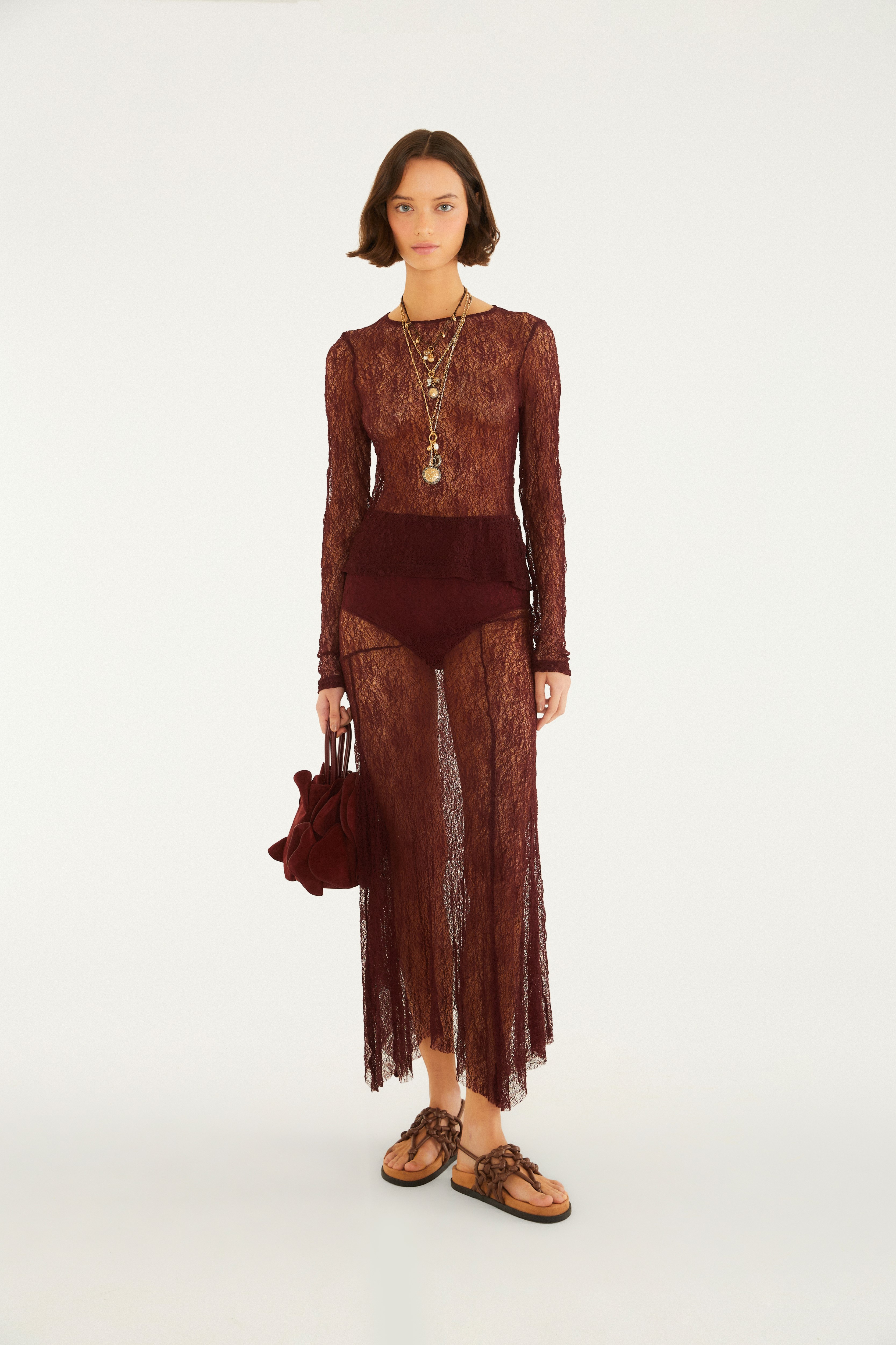 Saia Pontas Rendinha