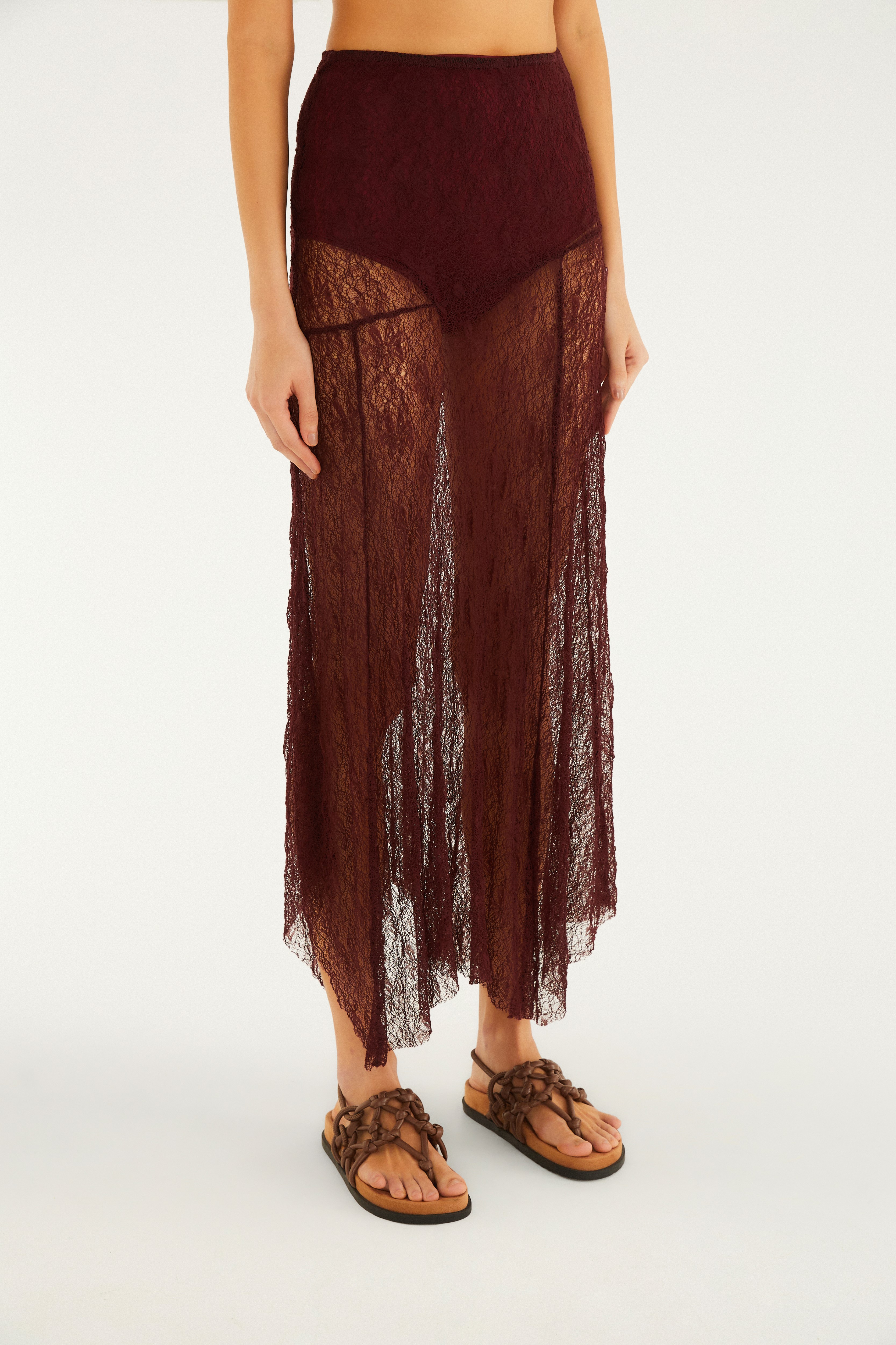 Saia Pontas Rendinha