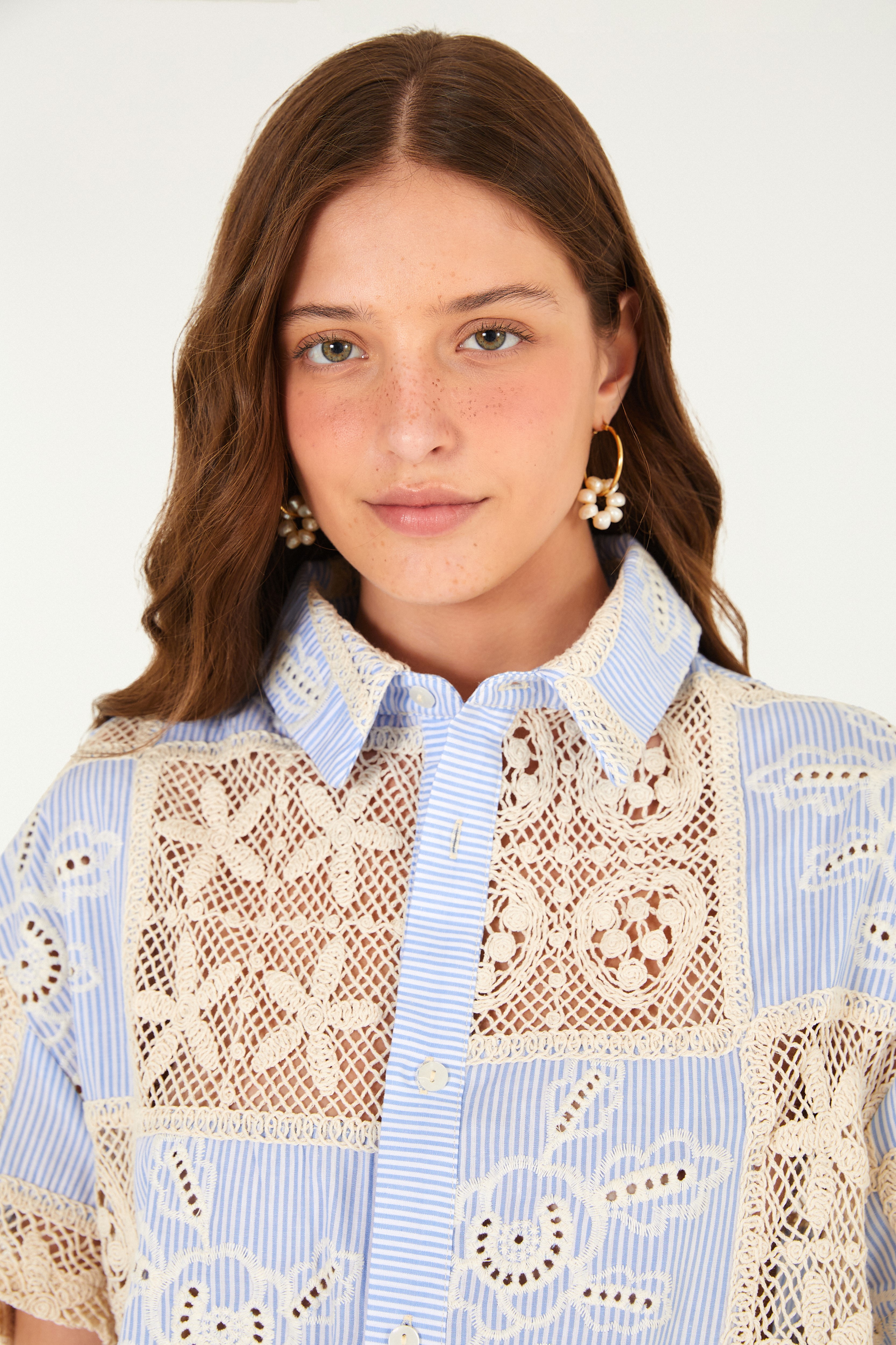 Camisa Patch Listra Bordada