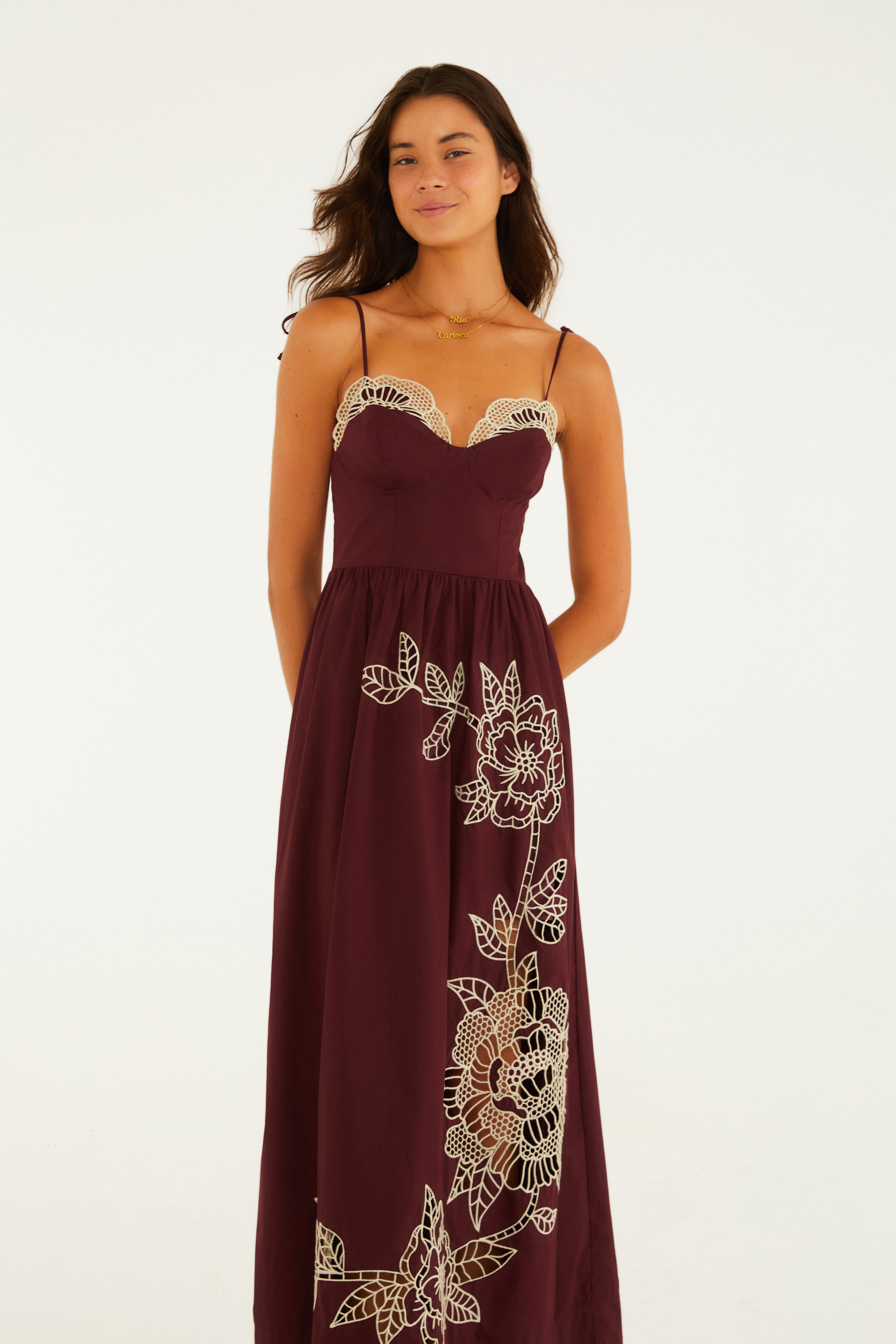 Vestido Artesanal Richelieu Lara
