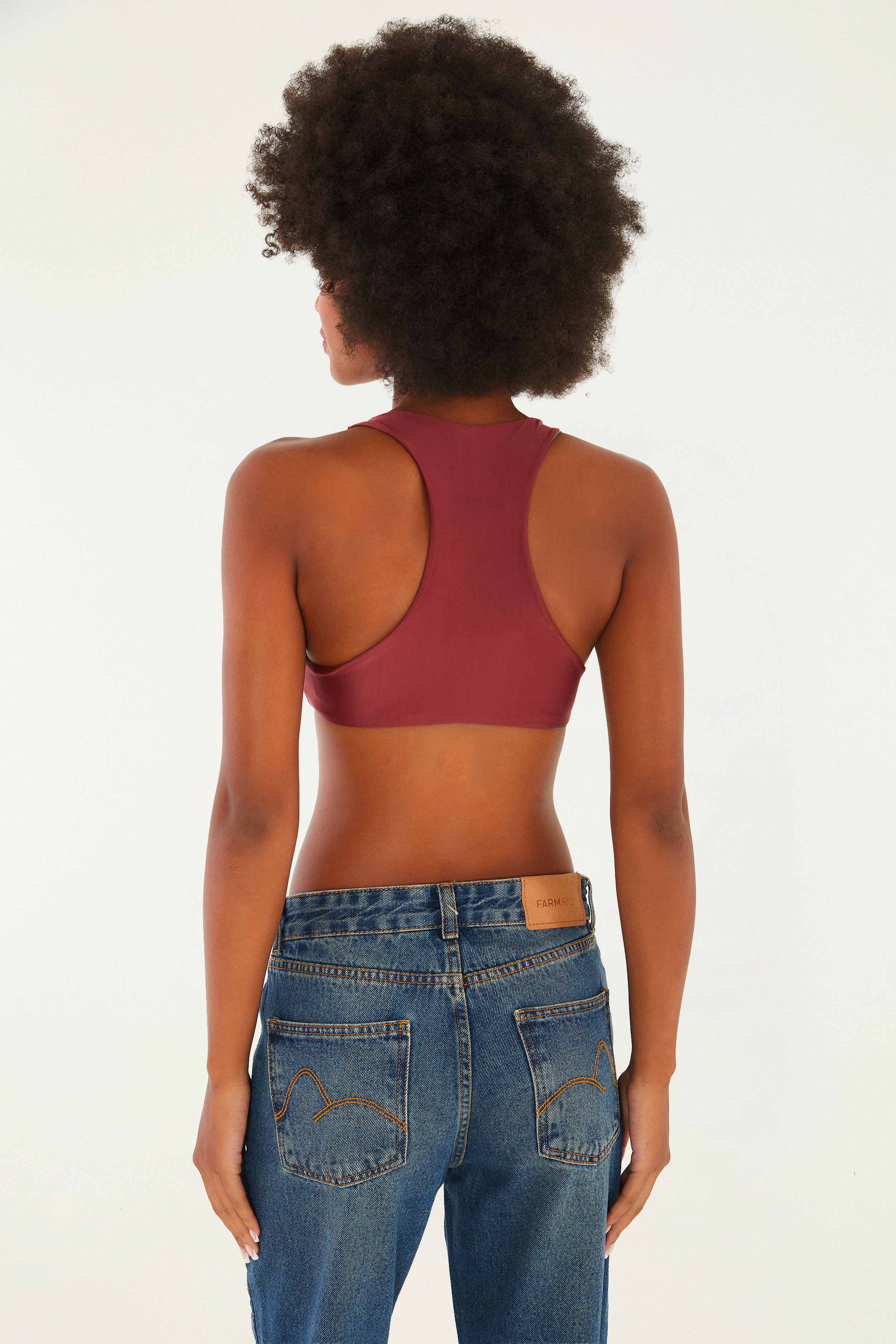 Top Nadador Double Liso