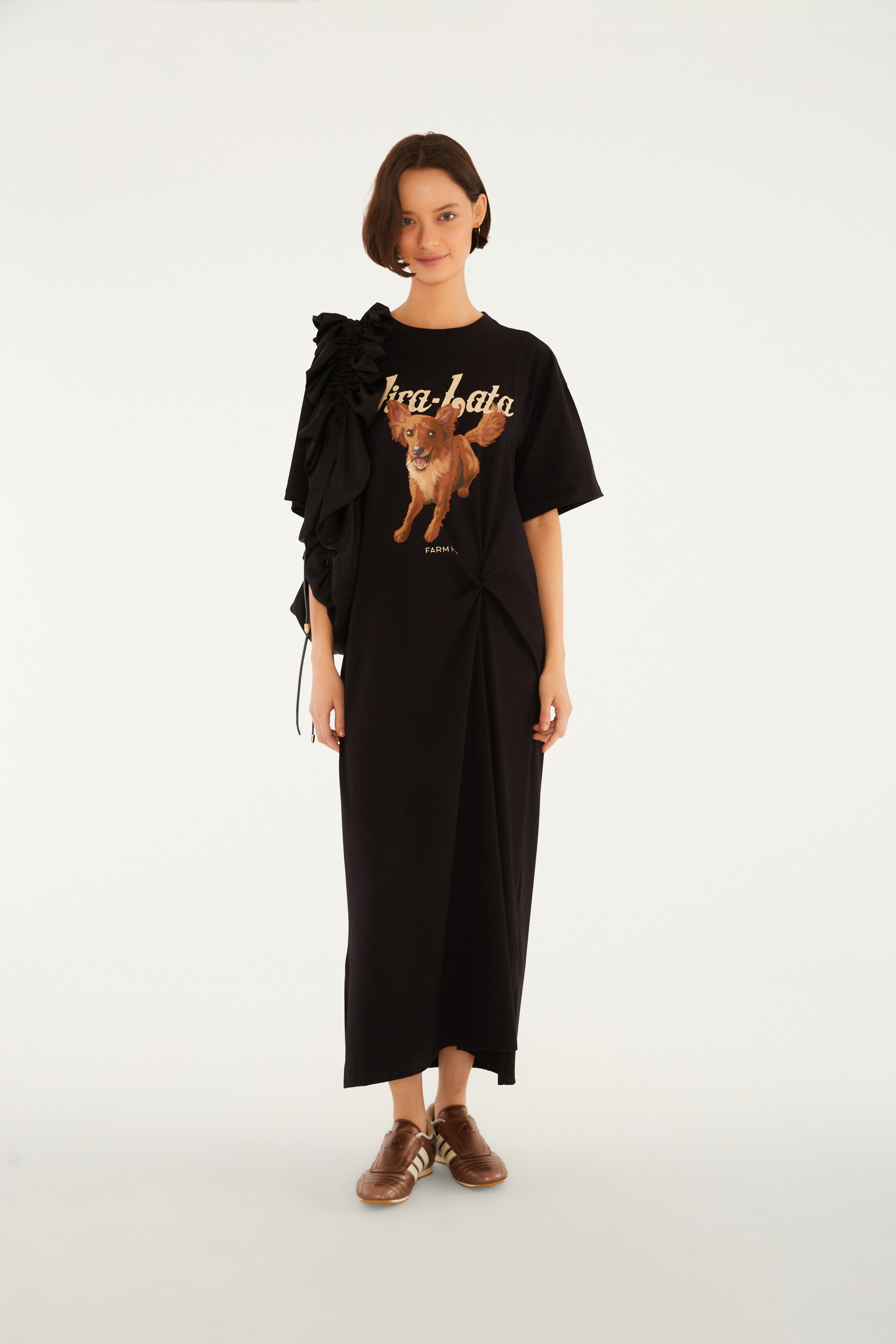 Vestido Nó Vira Lata Raposinha